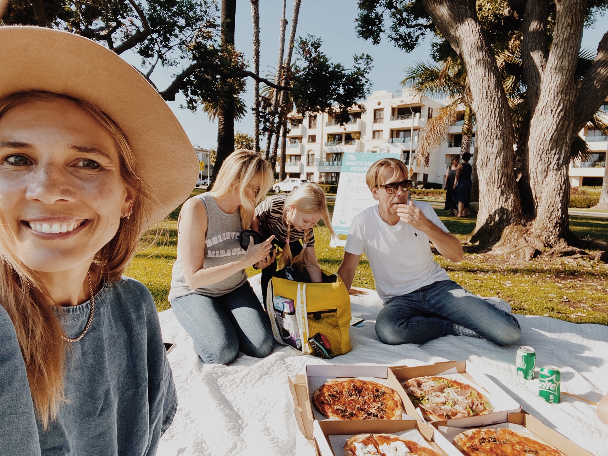 Picknick och pizza