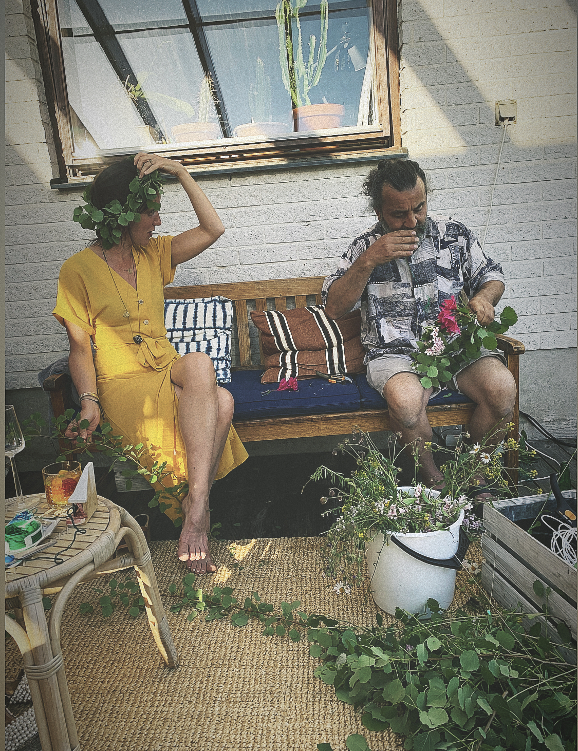 Midsummer cocktails
