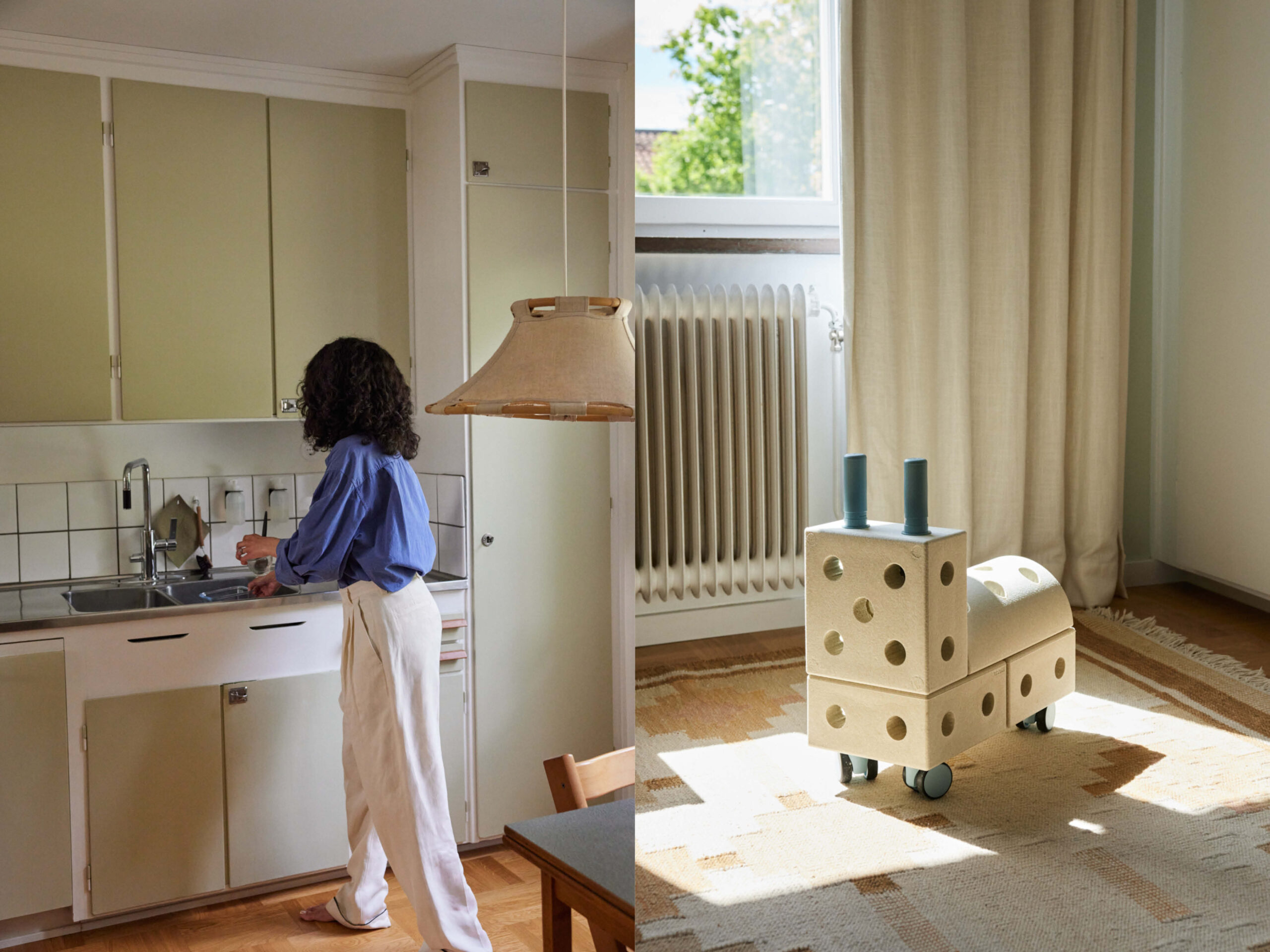At home with Andrea