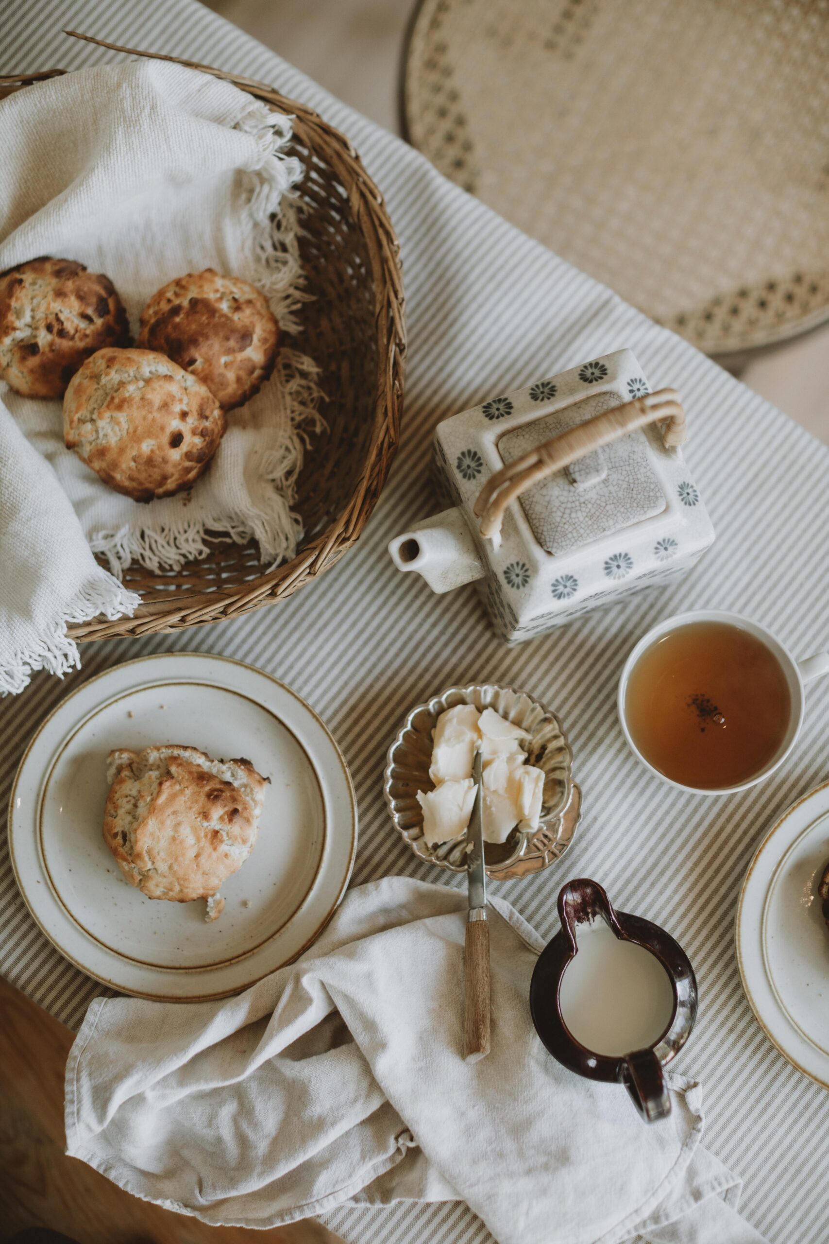 Glutenfria scones & loppisfynd på landet