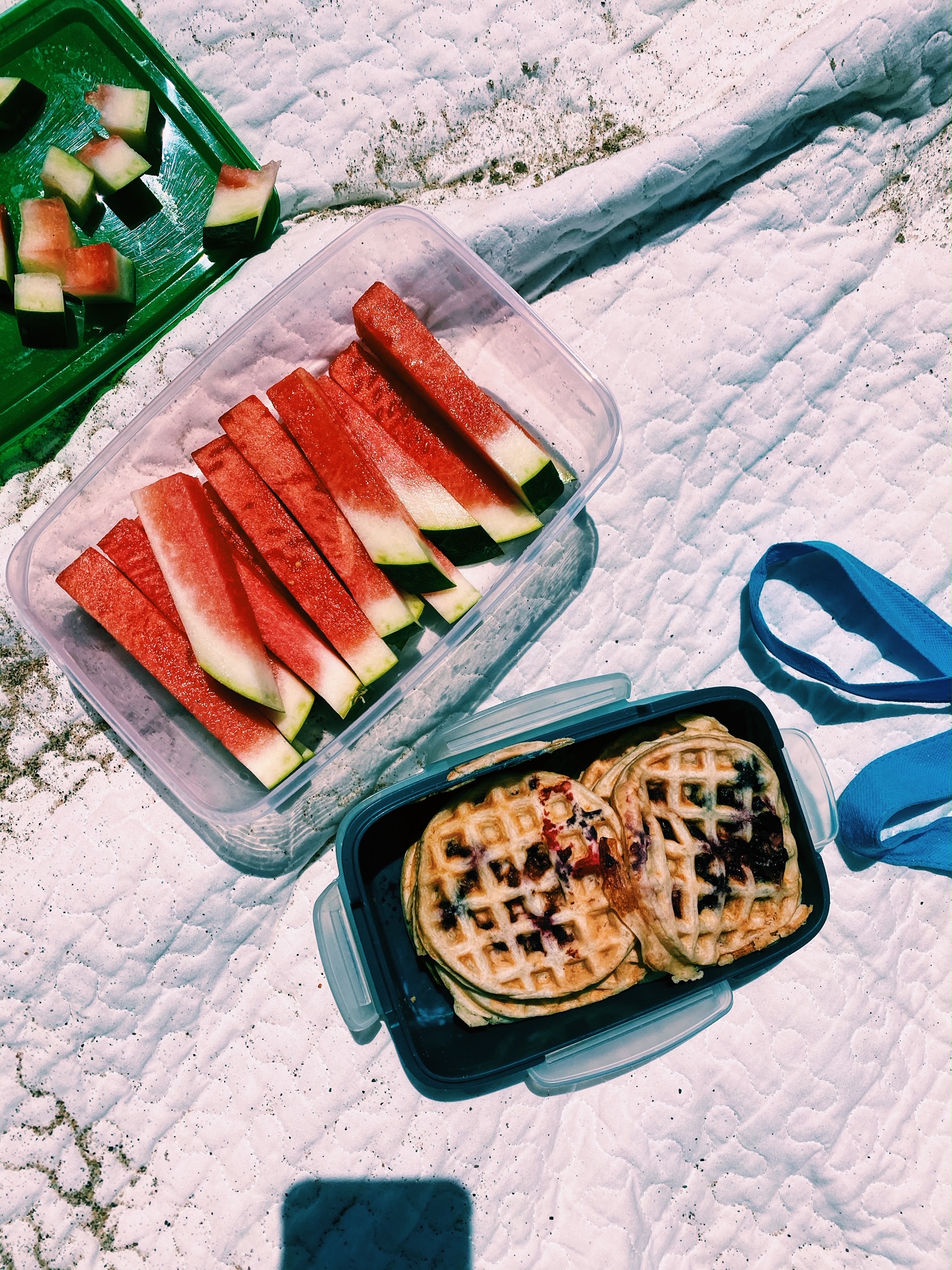 Äntligen ett dopp i Stilla havet