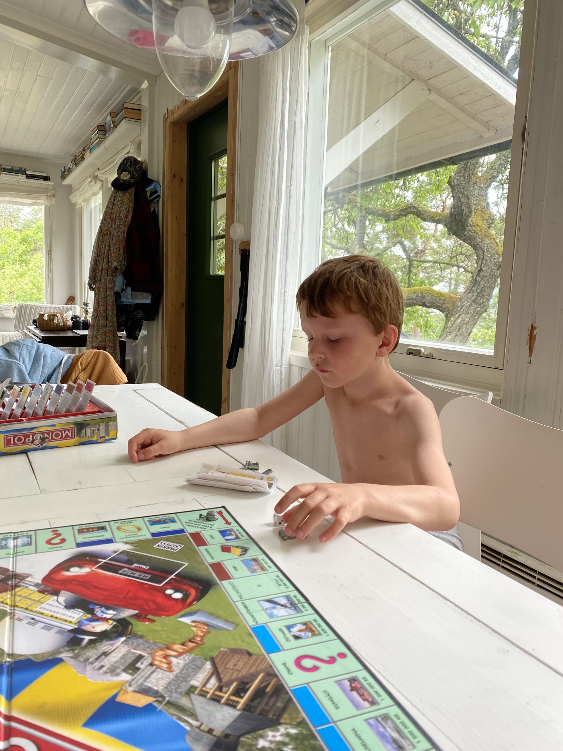 Första veckan på sommarlovet