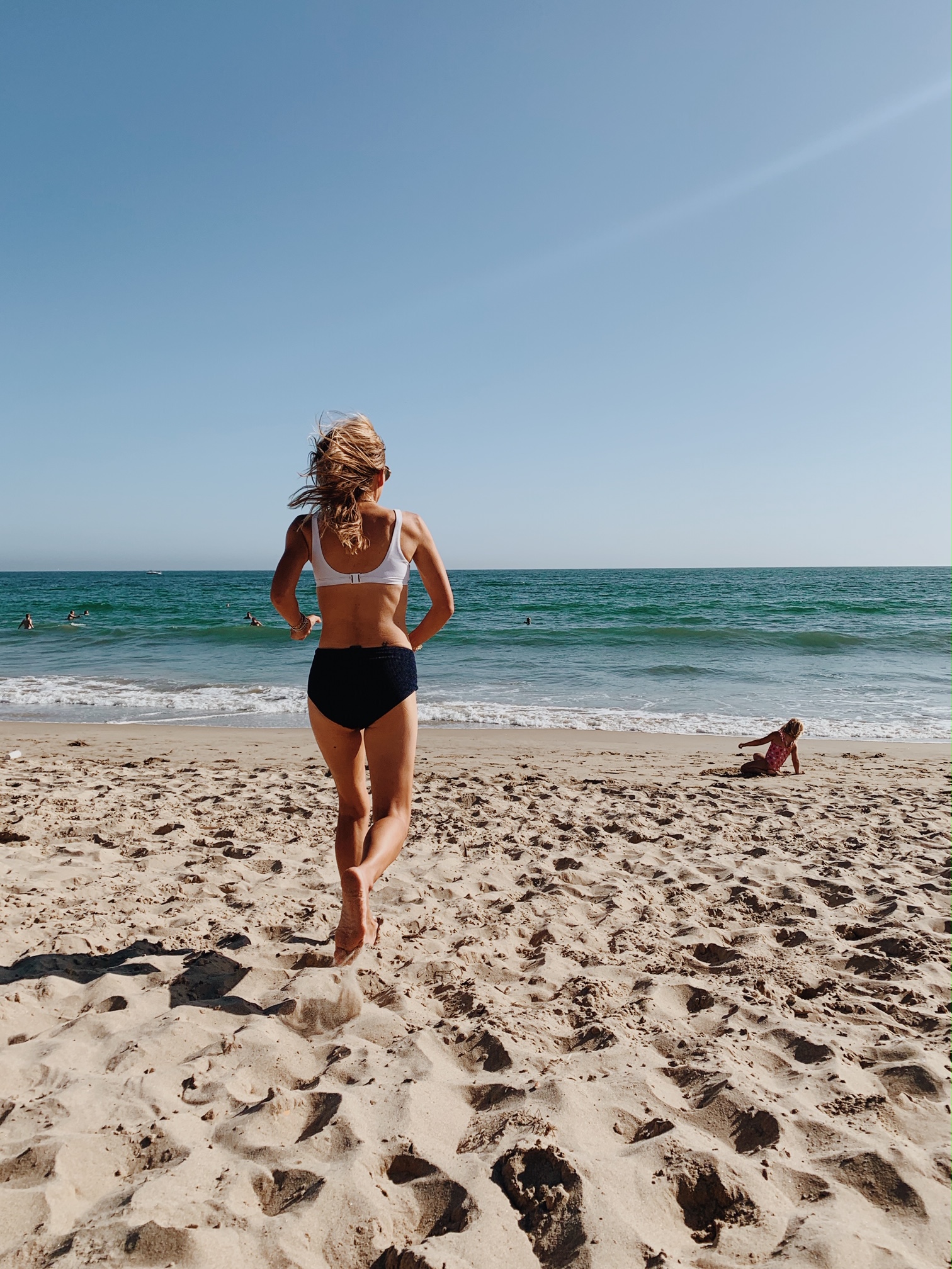 Stranden är bäst sent på eftermiddagen