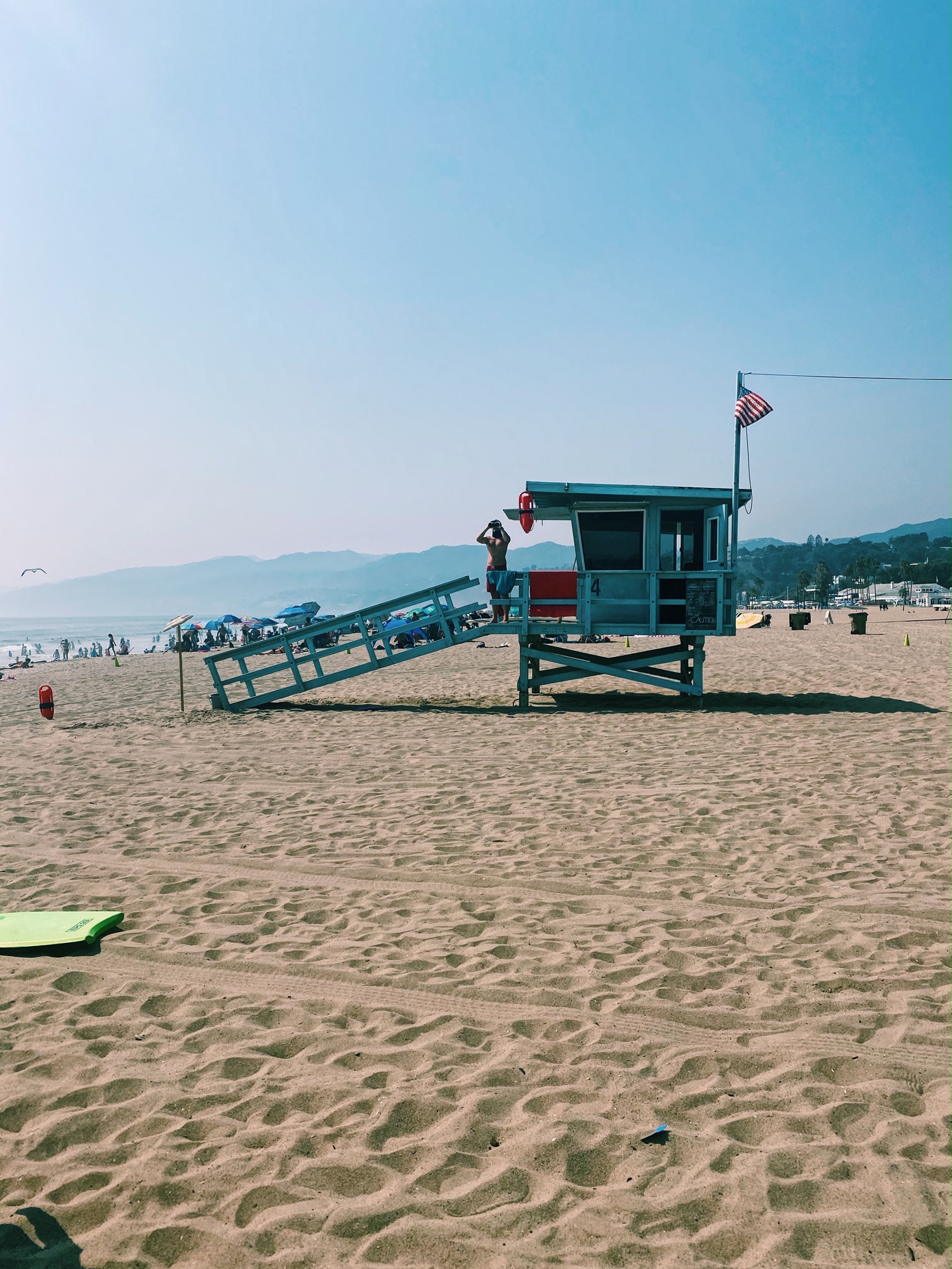Santa Monica Beach (på eftermiddagen)