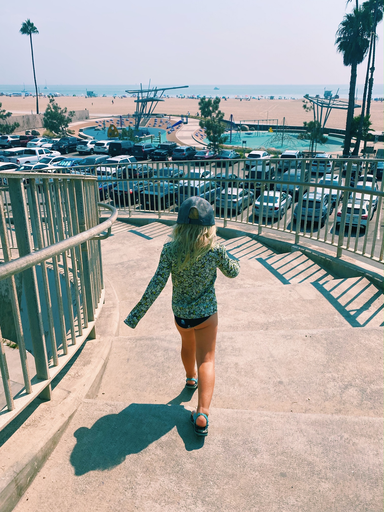 Santa Monica Beach (på eftermiddagen)