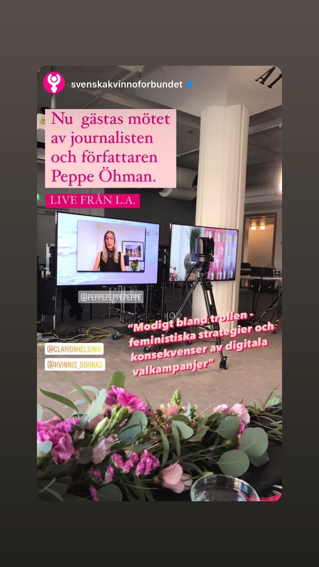 Mäns trakasserier hotar demokratin