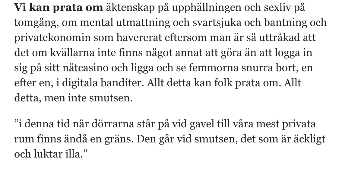 Ren och hel no more
