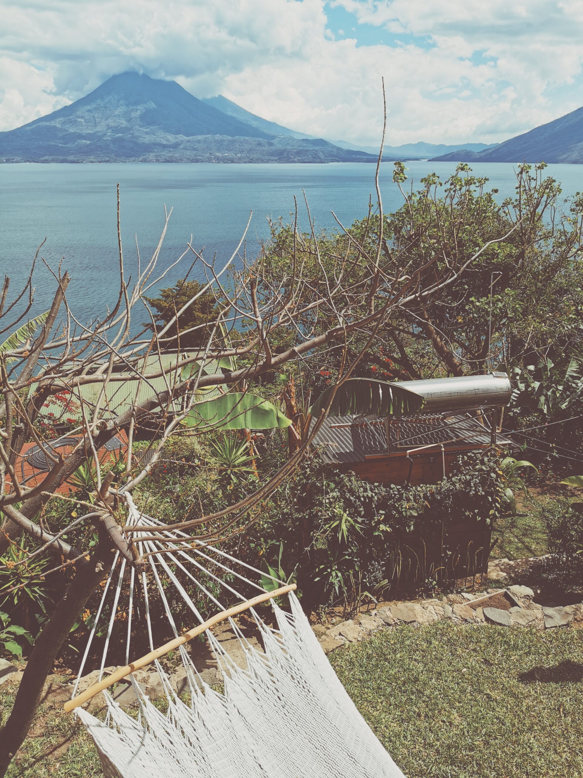 Härligt häng i hammock