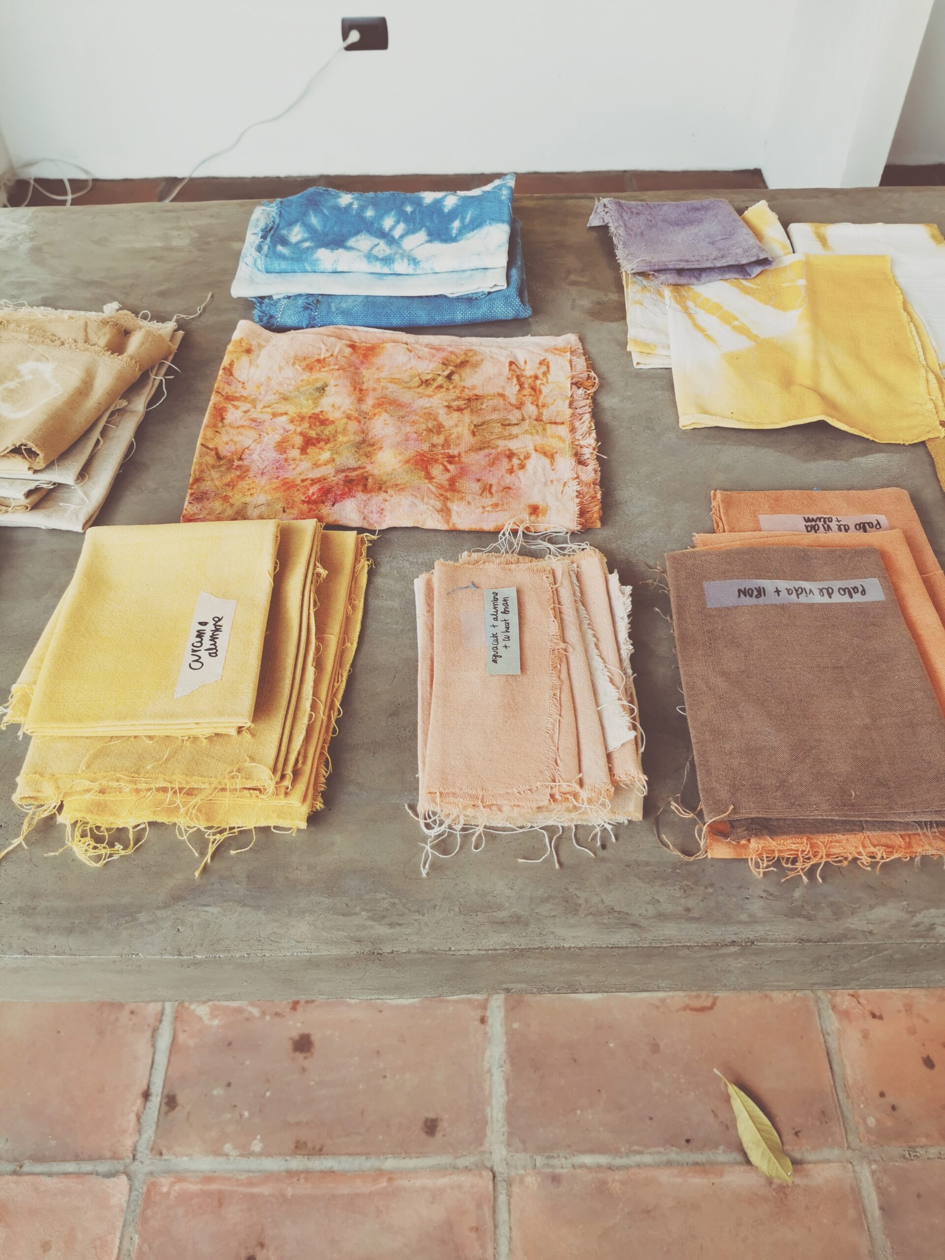 Växtfärgning med Luna Zorro