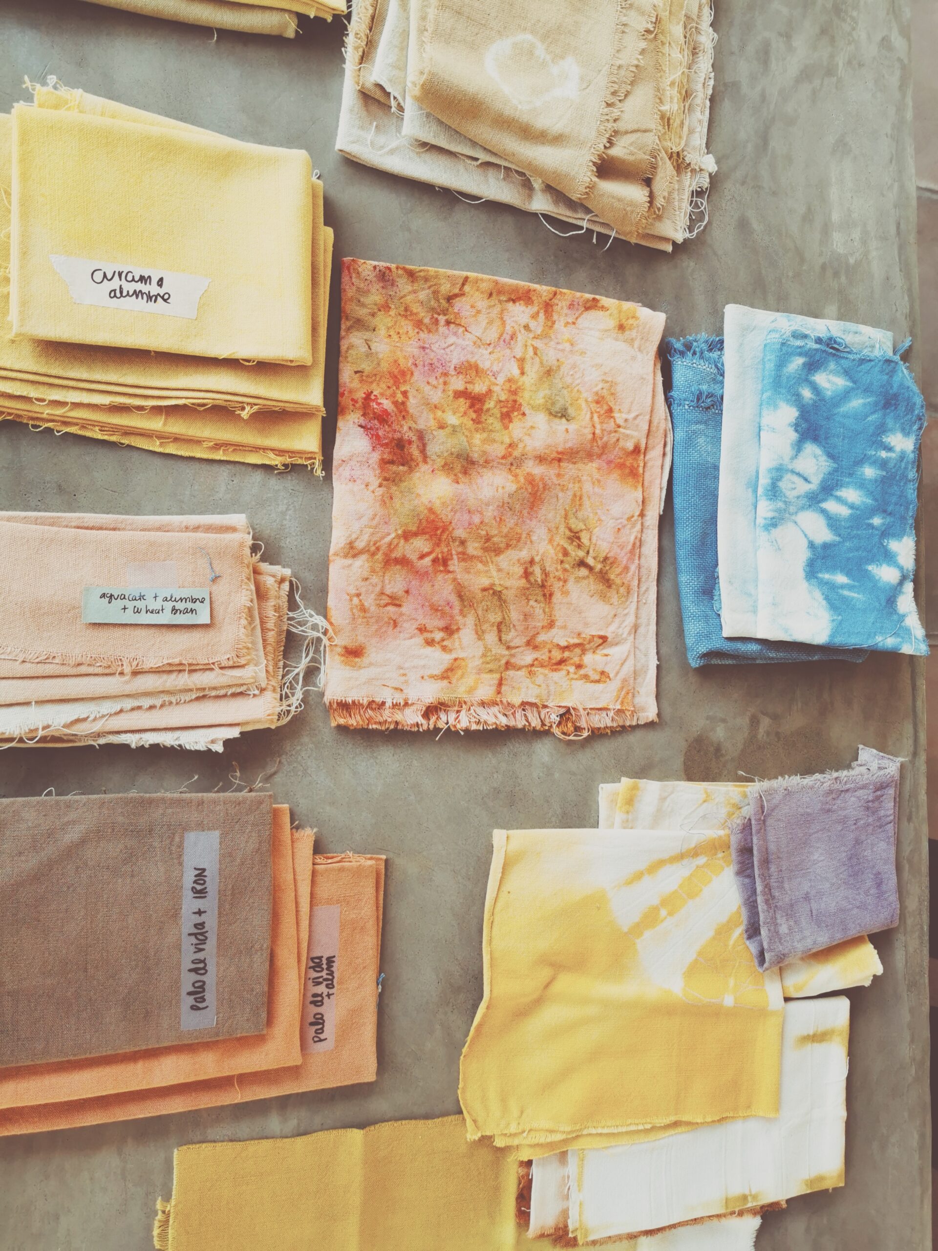 Växtfärgning med Luna Zorro