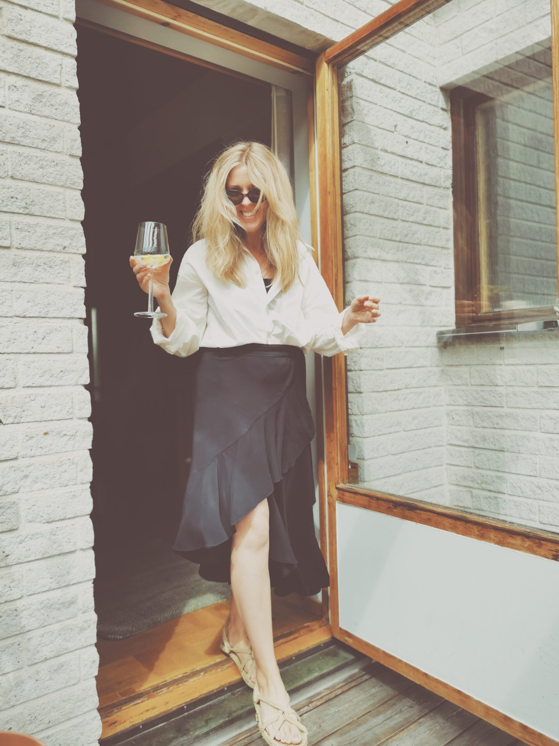 Garden party hos Frida