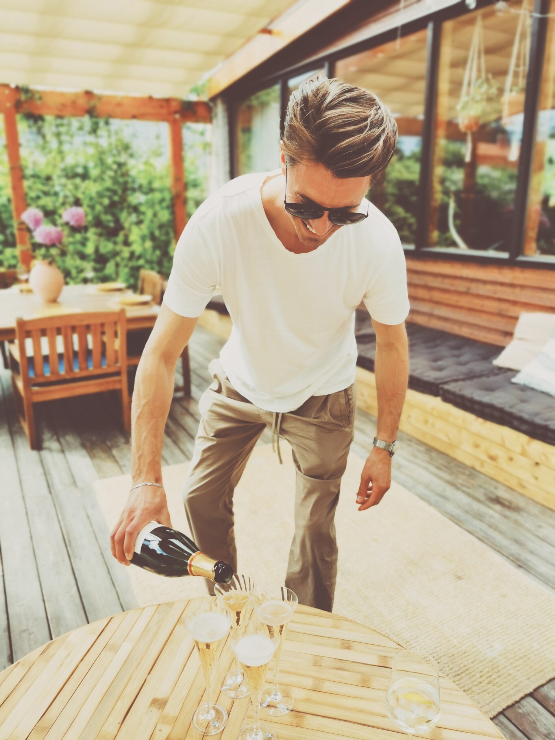 Garden party hos Frida