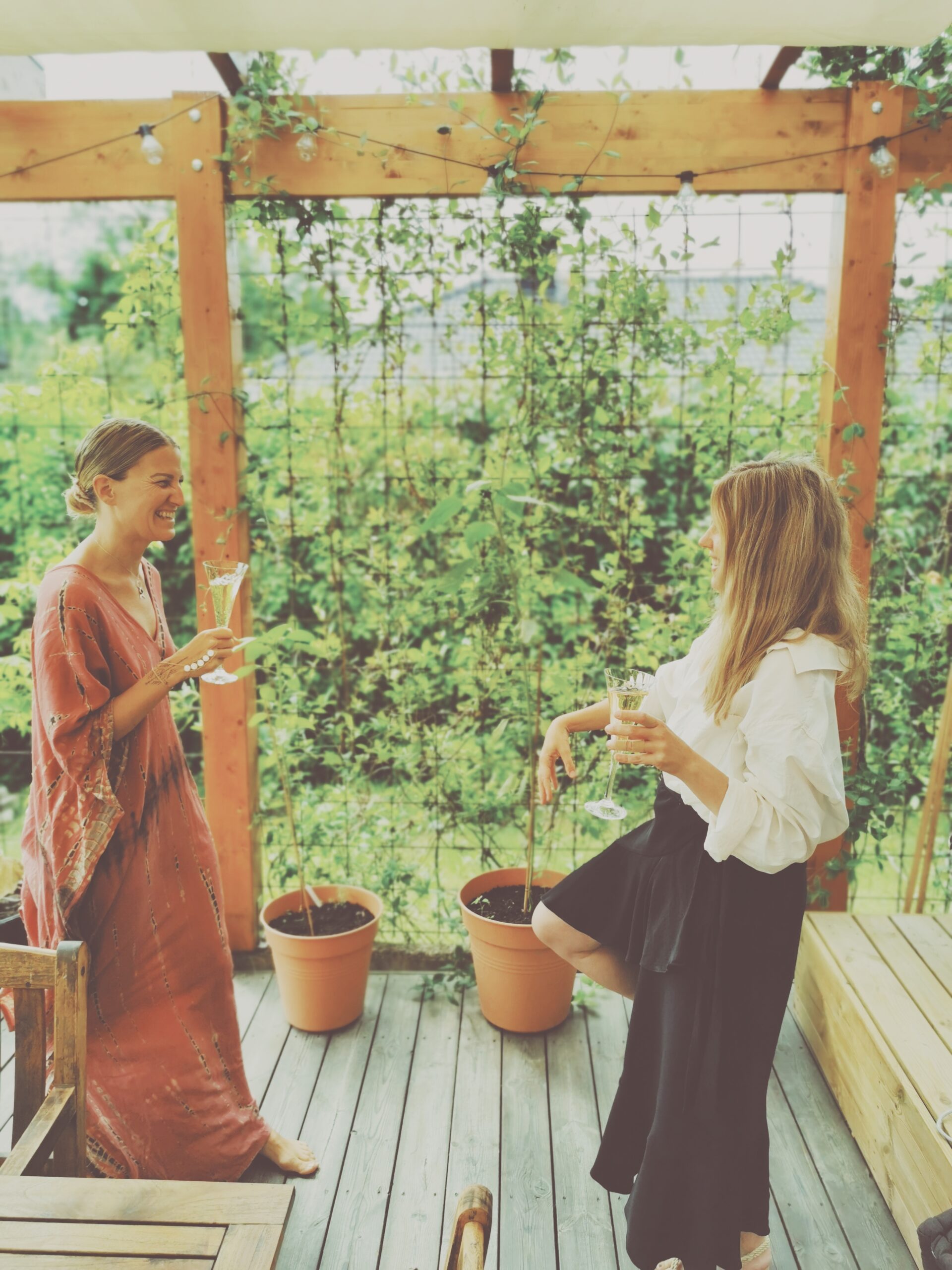 Garden party hos Frida