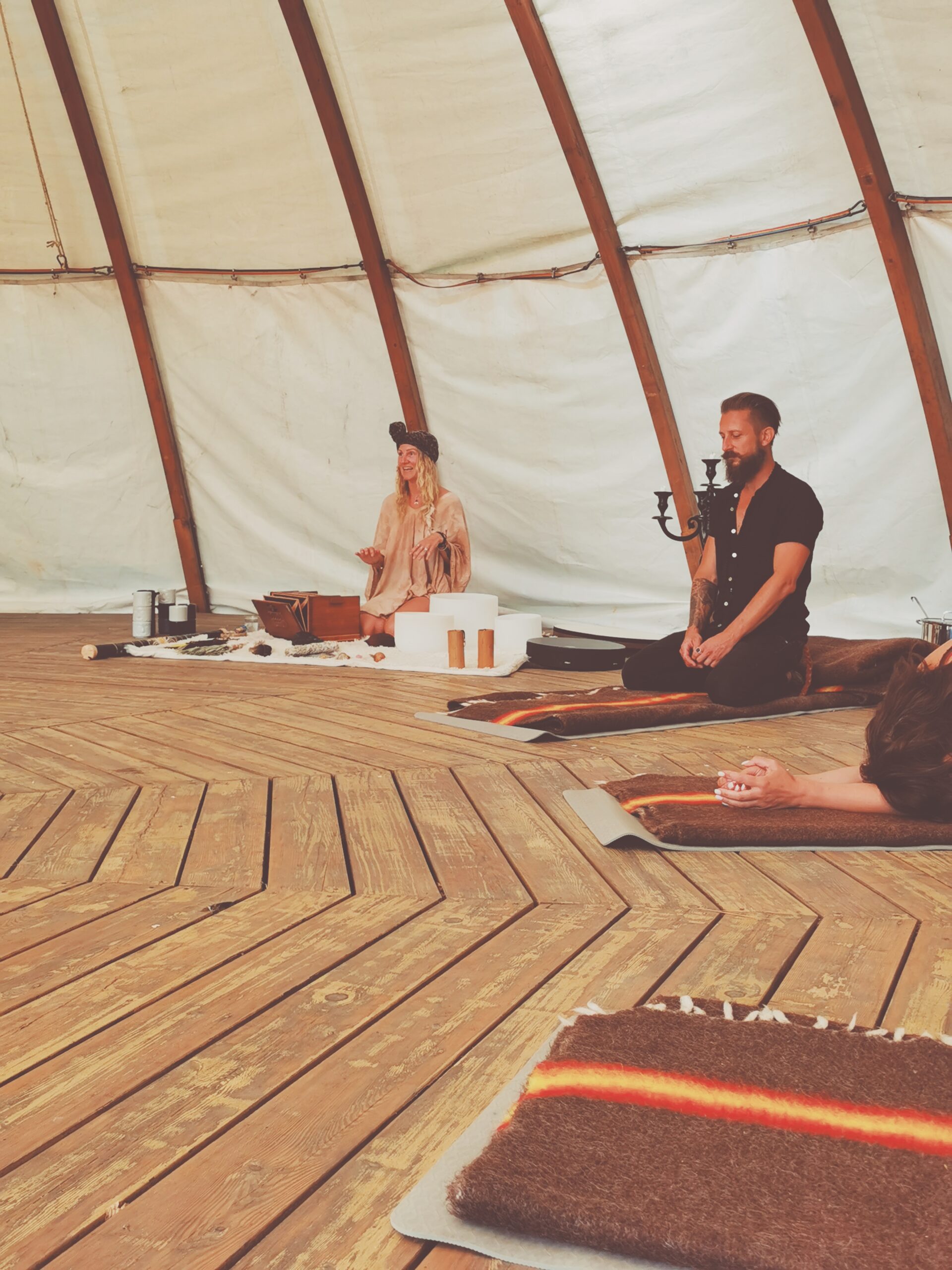 Kakao ceremoni på Fiskabäck