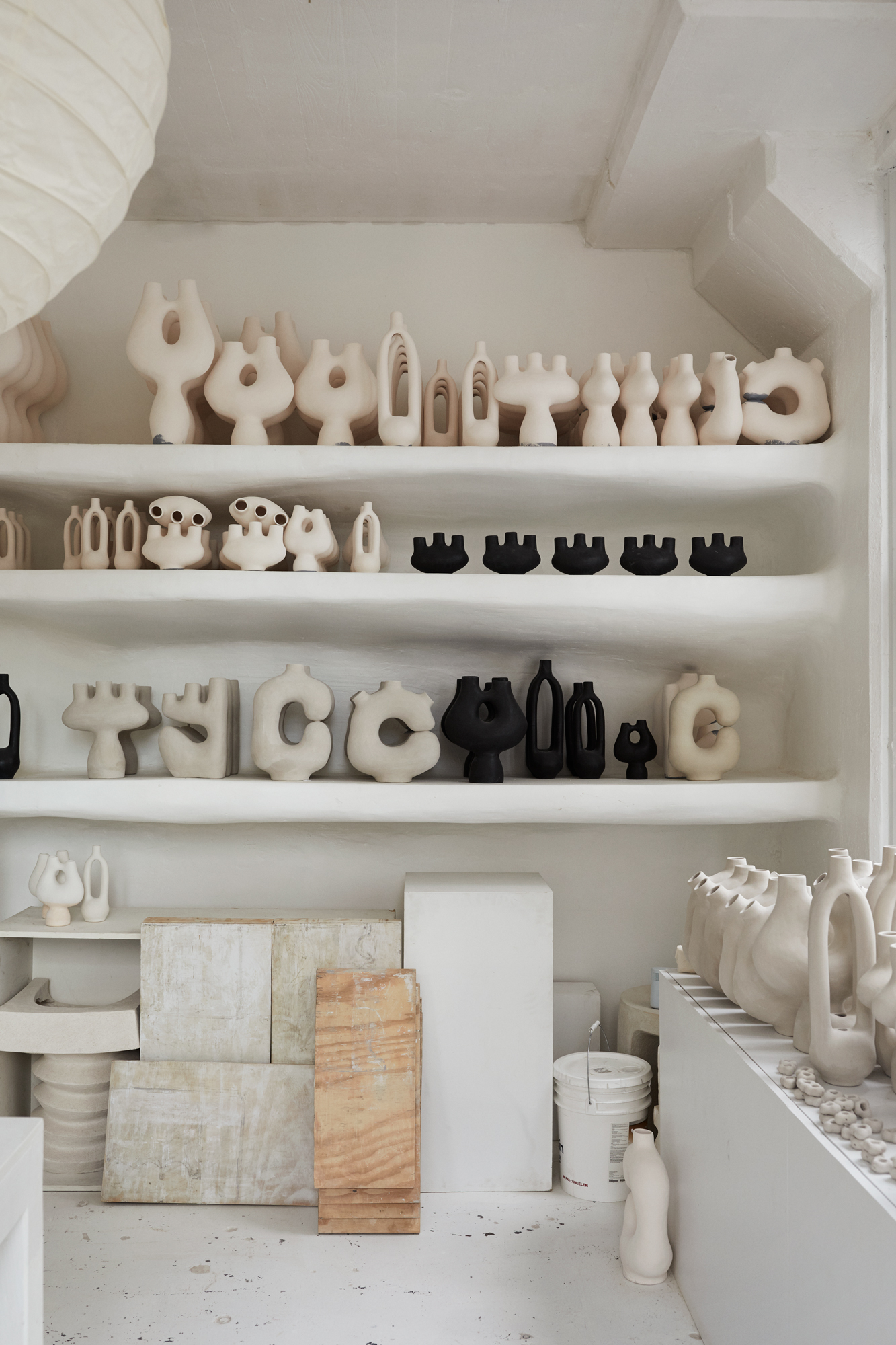 Simone Bodmer-Turner’s Brooklyn studio