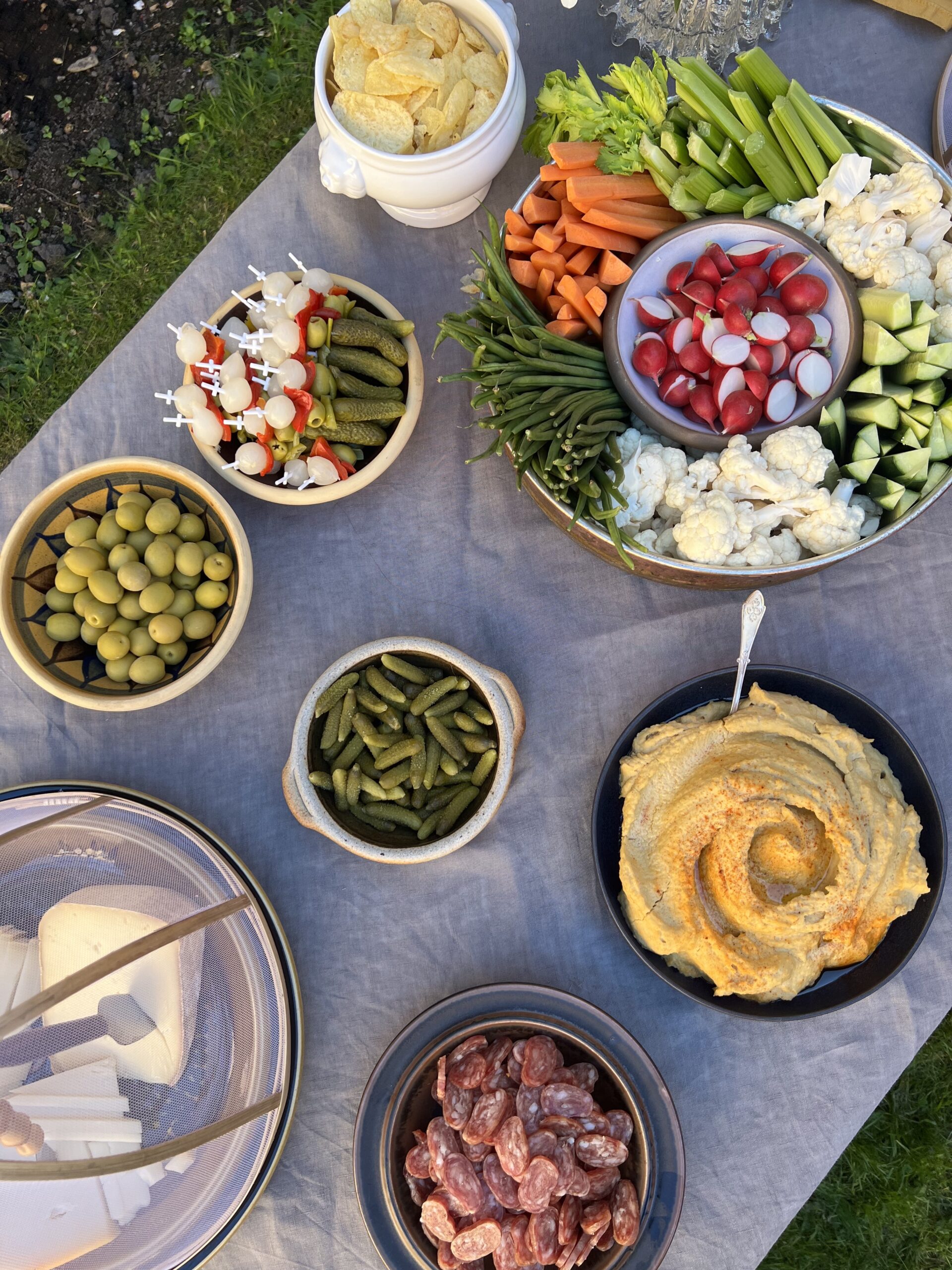 Cruditéer, Vouge och barnkalas känns som en perfekt balans