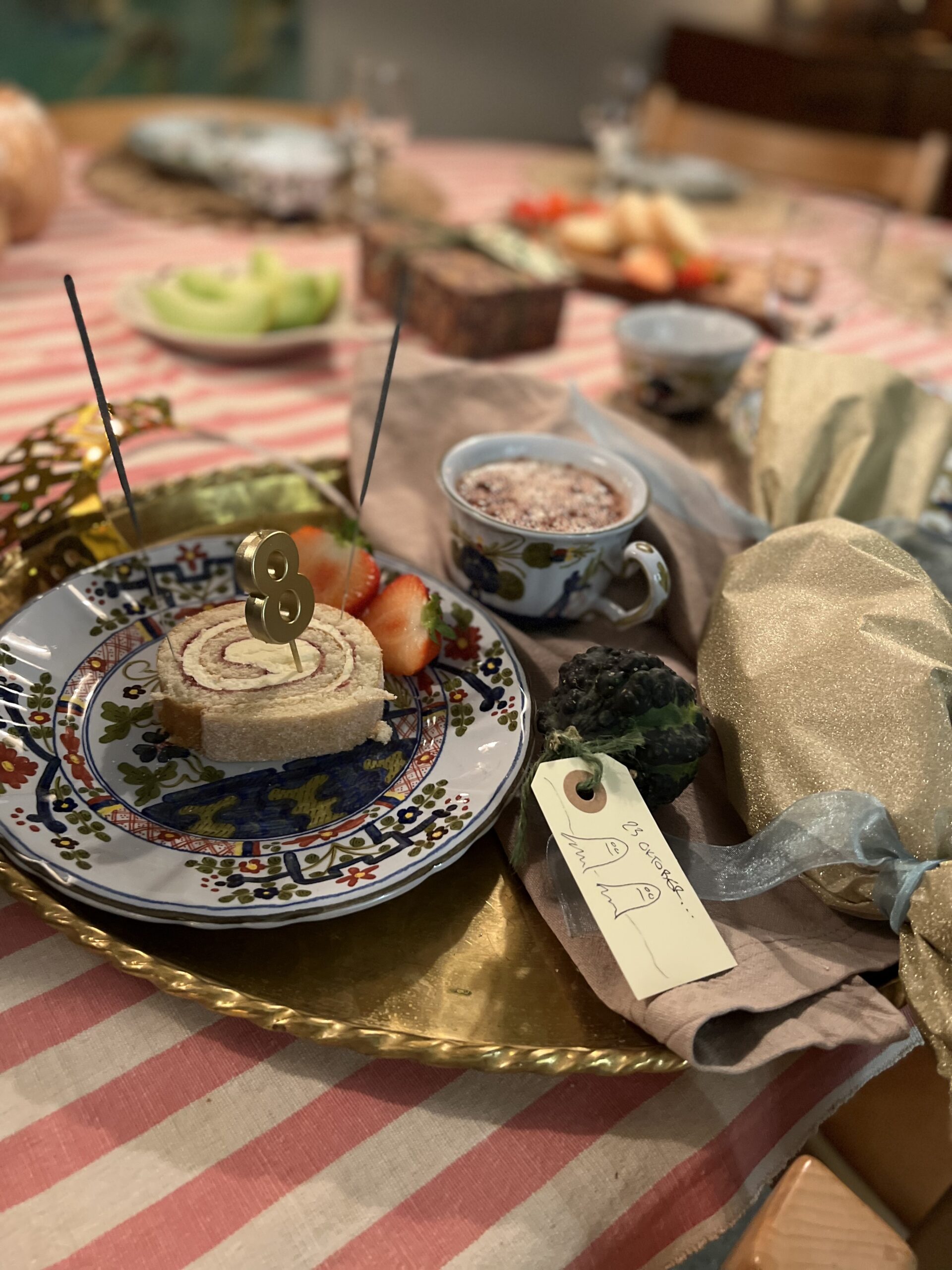 Är det en mat och kalasblogg?