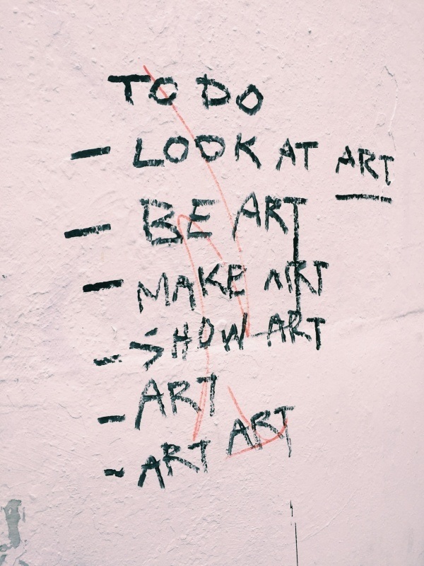 The art of creating