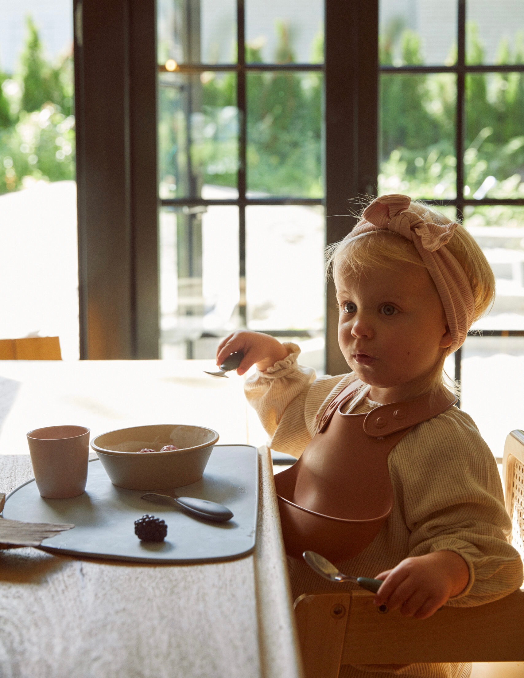 At home with Emelie