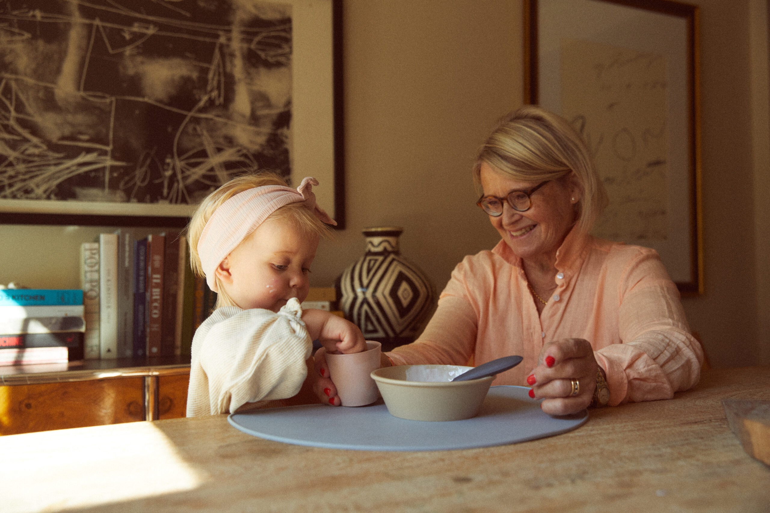 At home with Emelie