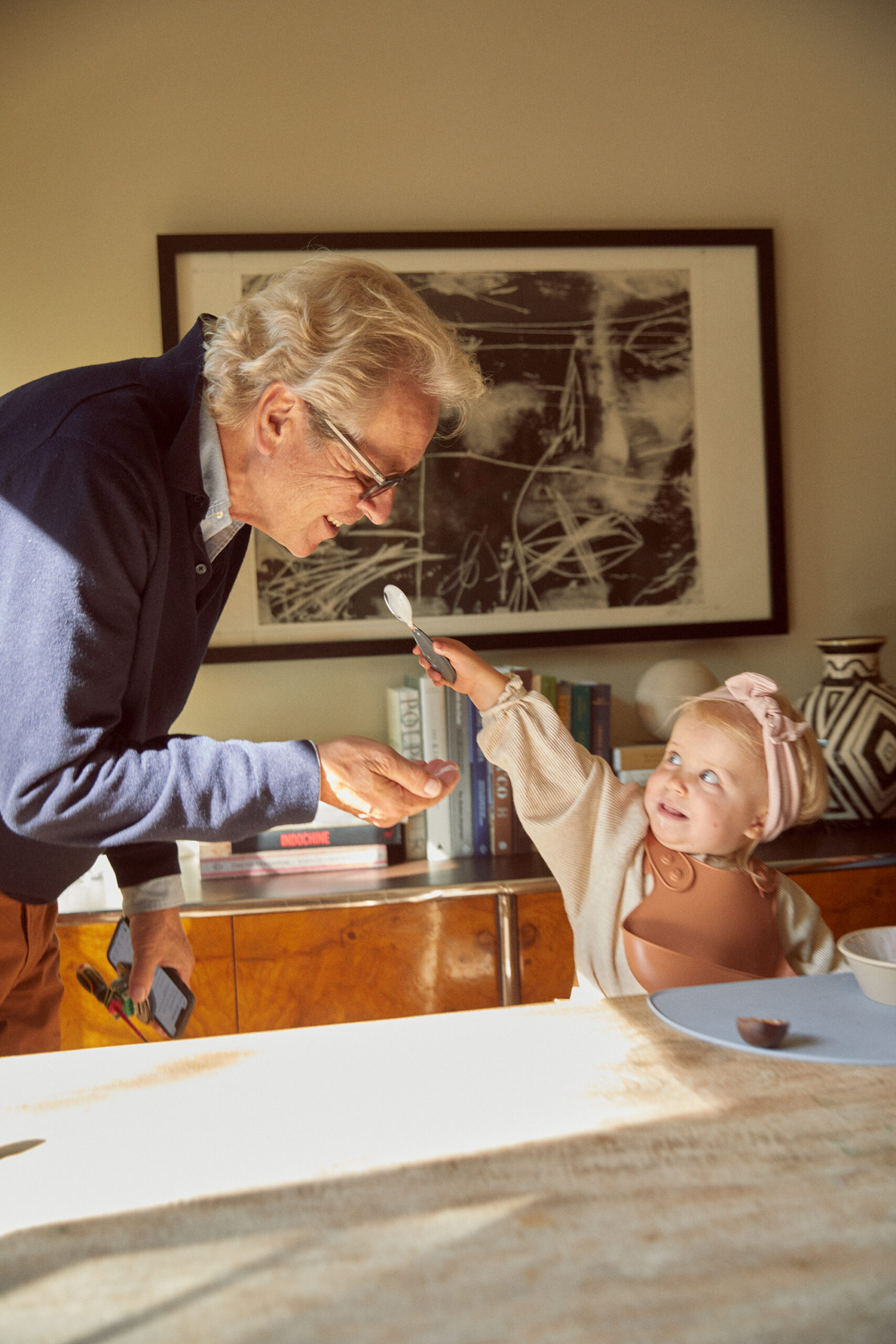 At home with Emelie