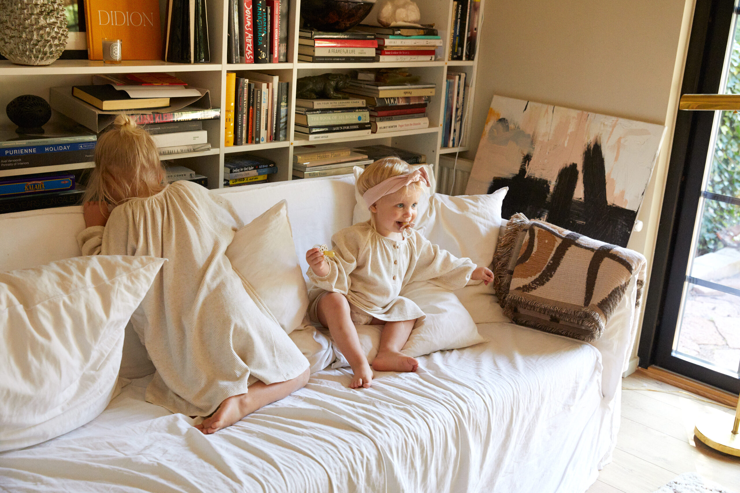 At home with Emelie