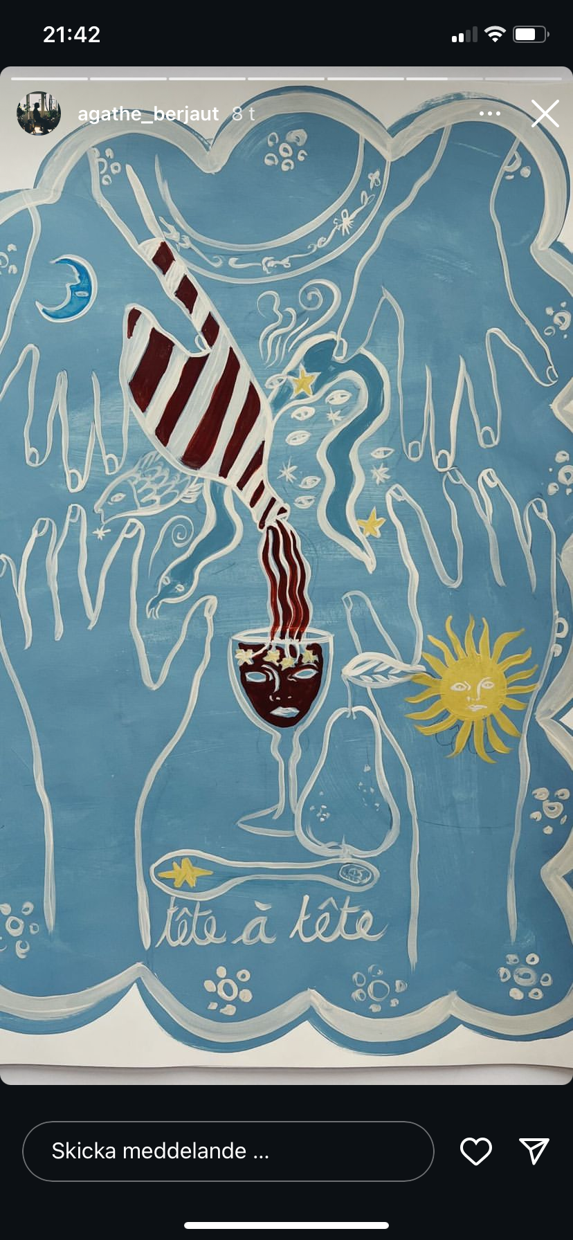 Att försöka ta det lite lugnt under graviditet