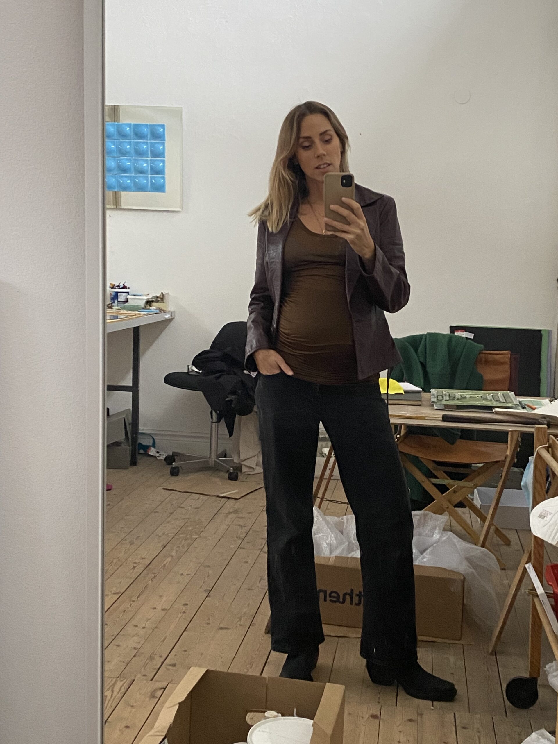 Att försöka ta det lite lugnt under graviditet