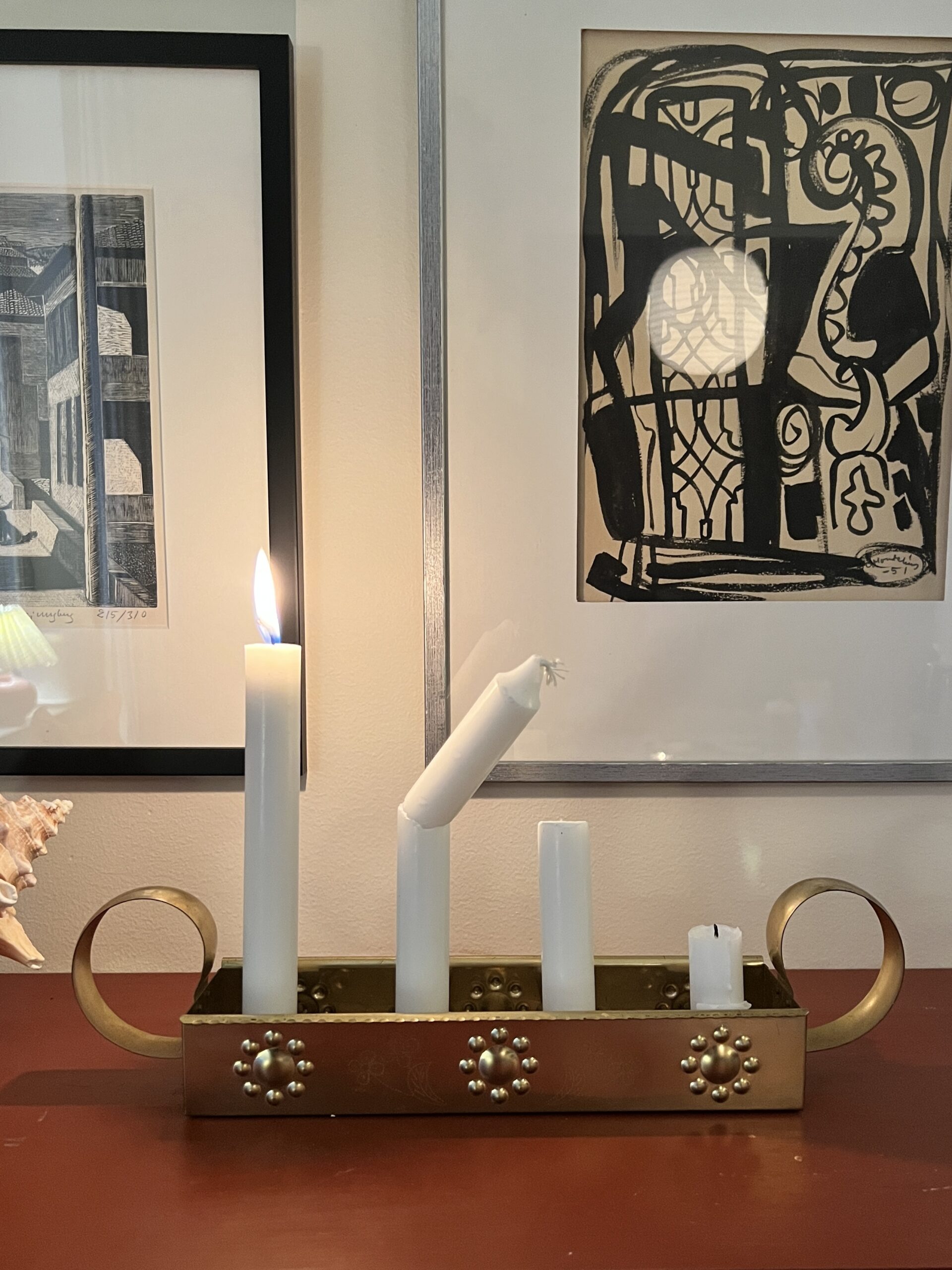 Första advent och lite pynt