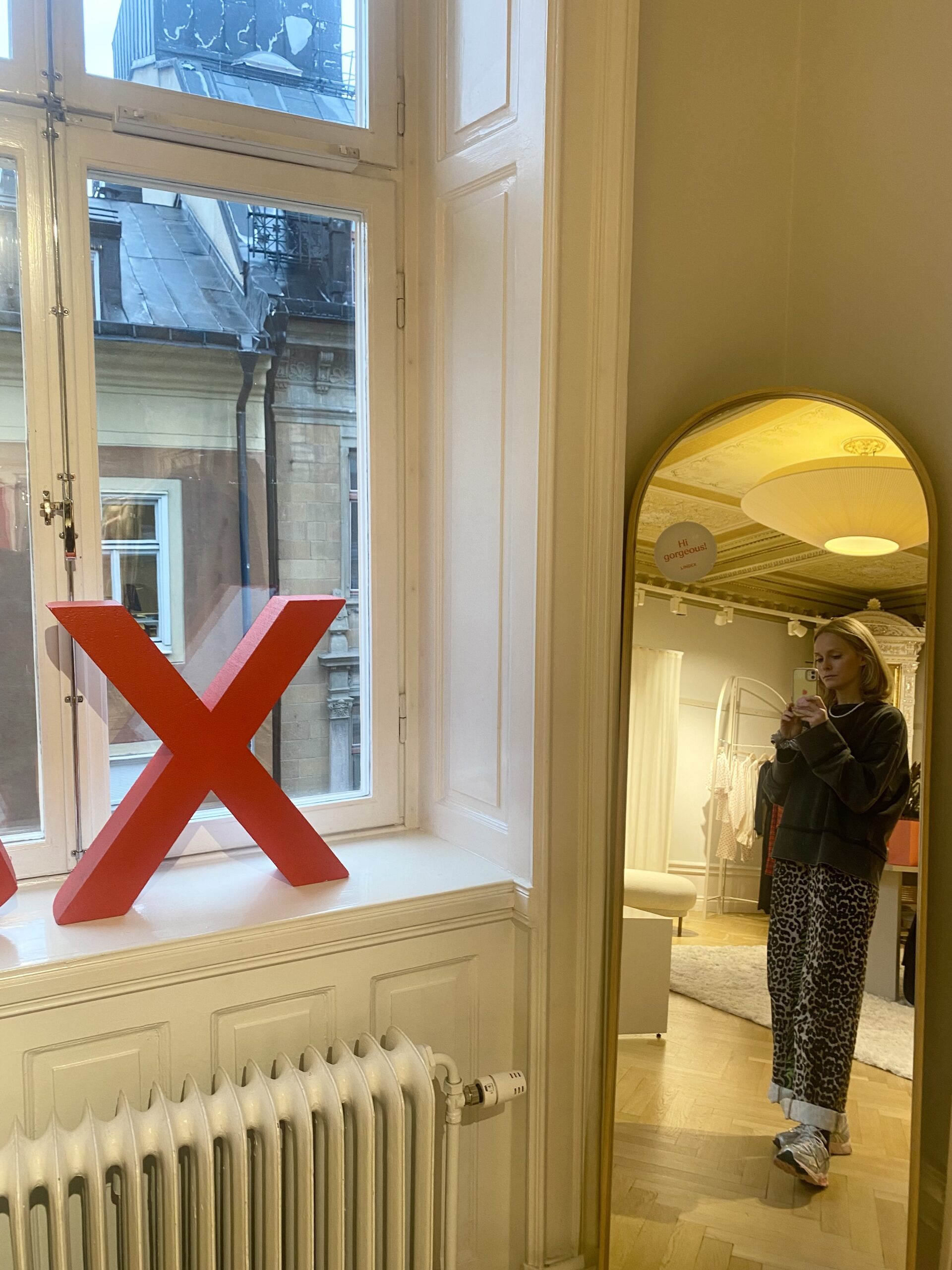 Showroomslunch och glimt av nya tider