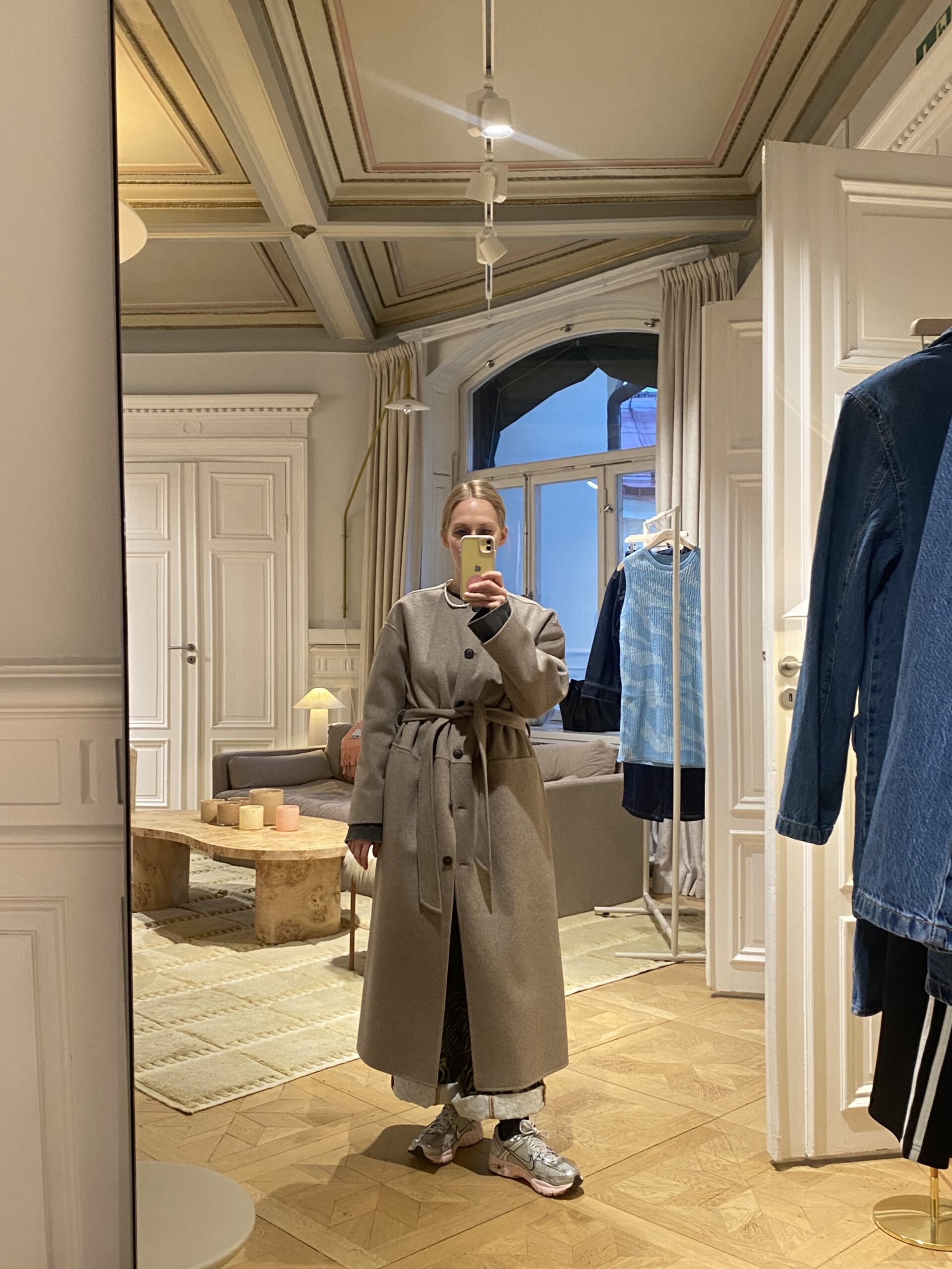 Showroomslunch och glimt av nya tider