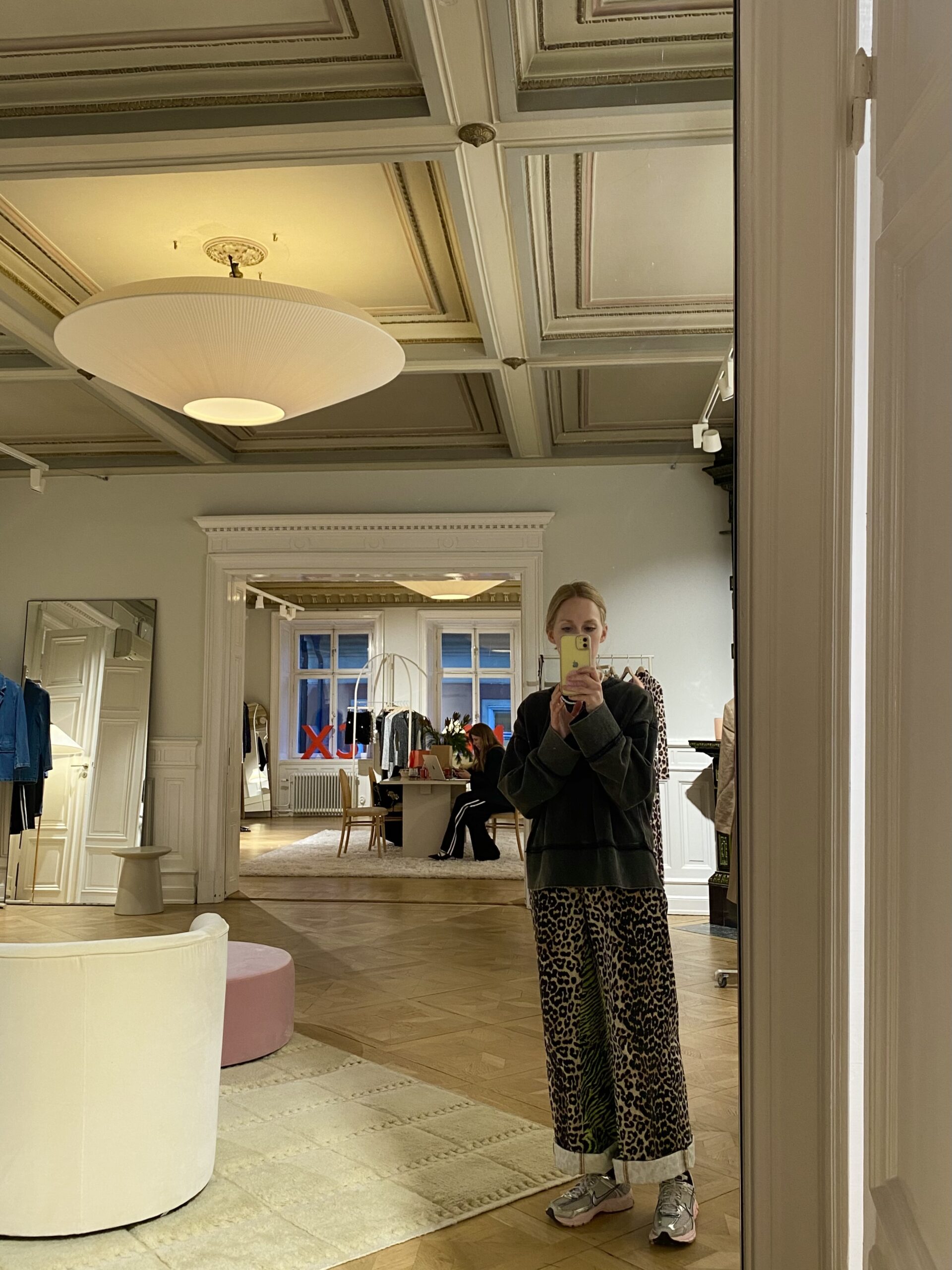 Showroomslunch och glimt av nya tider