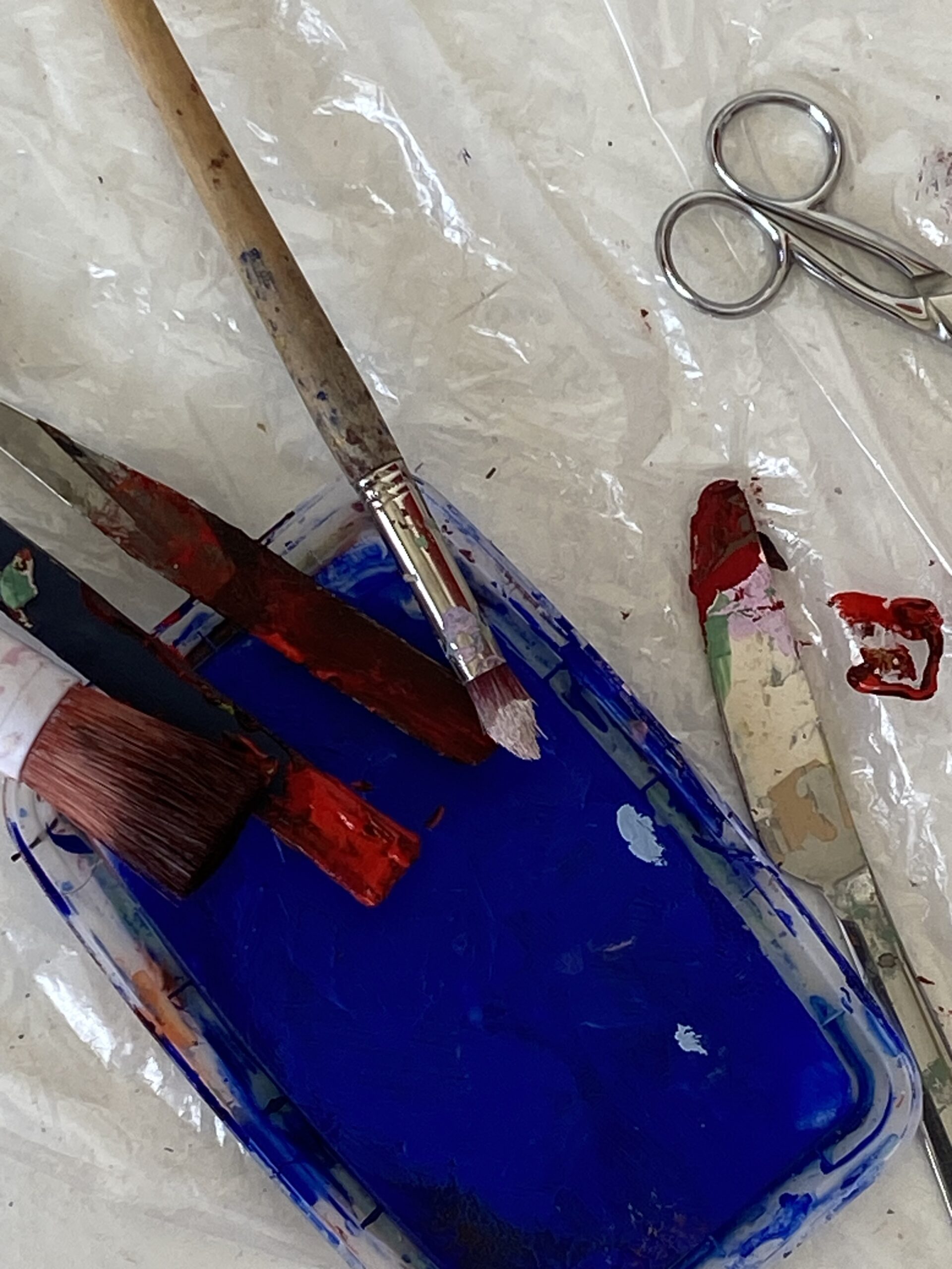 Daydreaming i rostrött