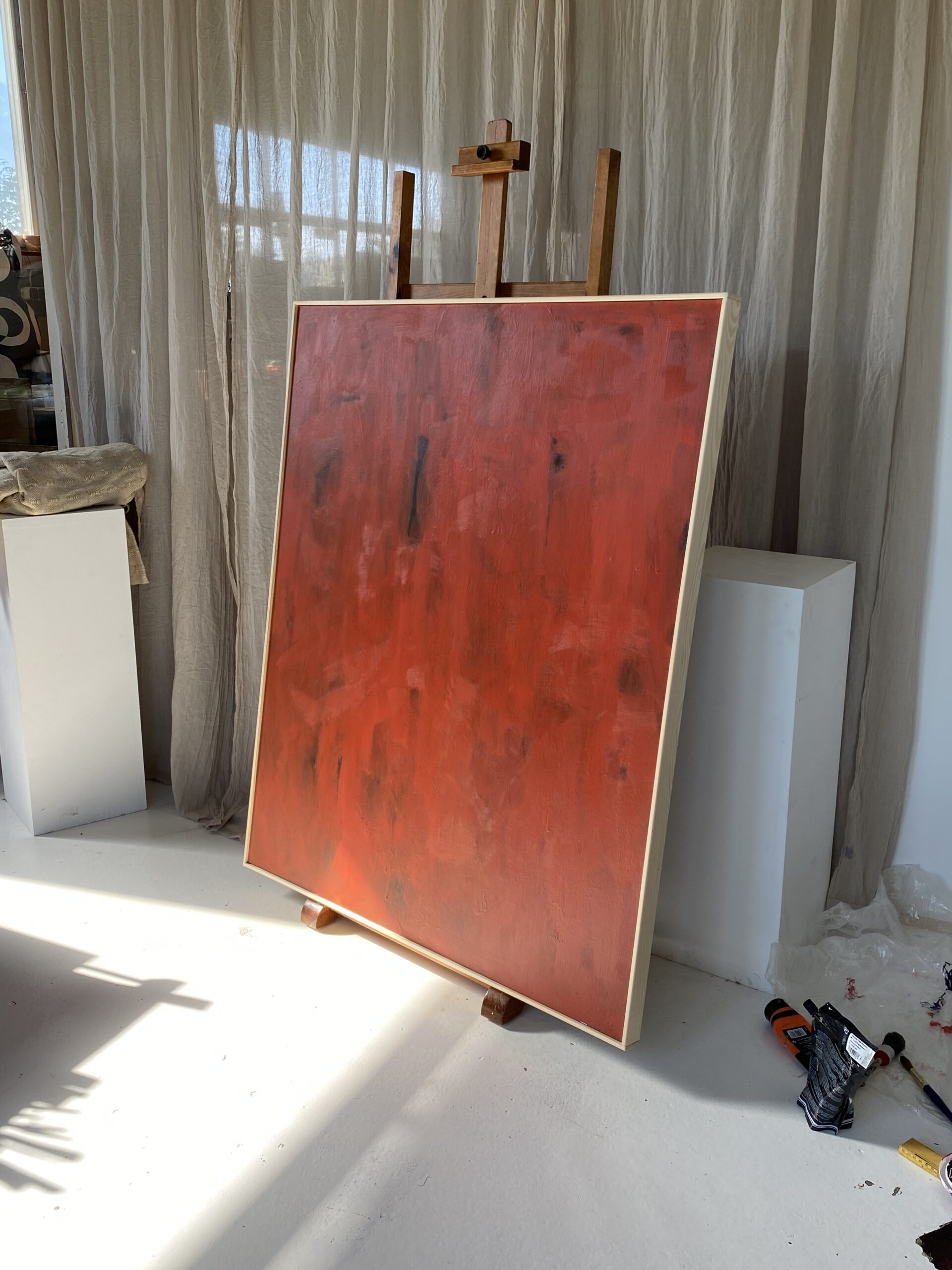 Daydreaming i rostrött