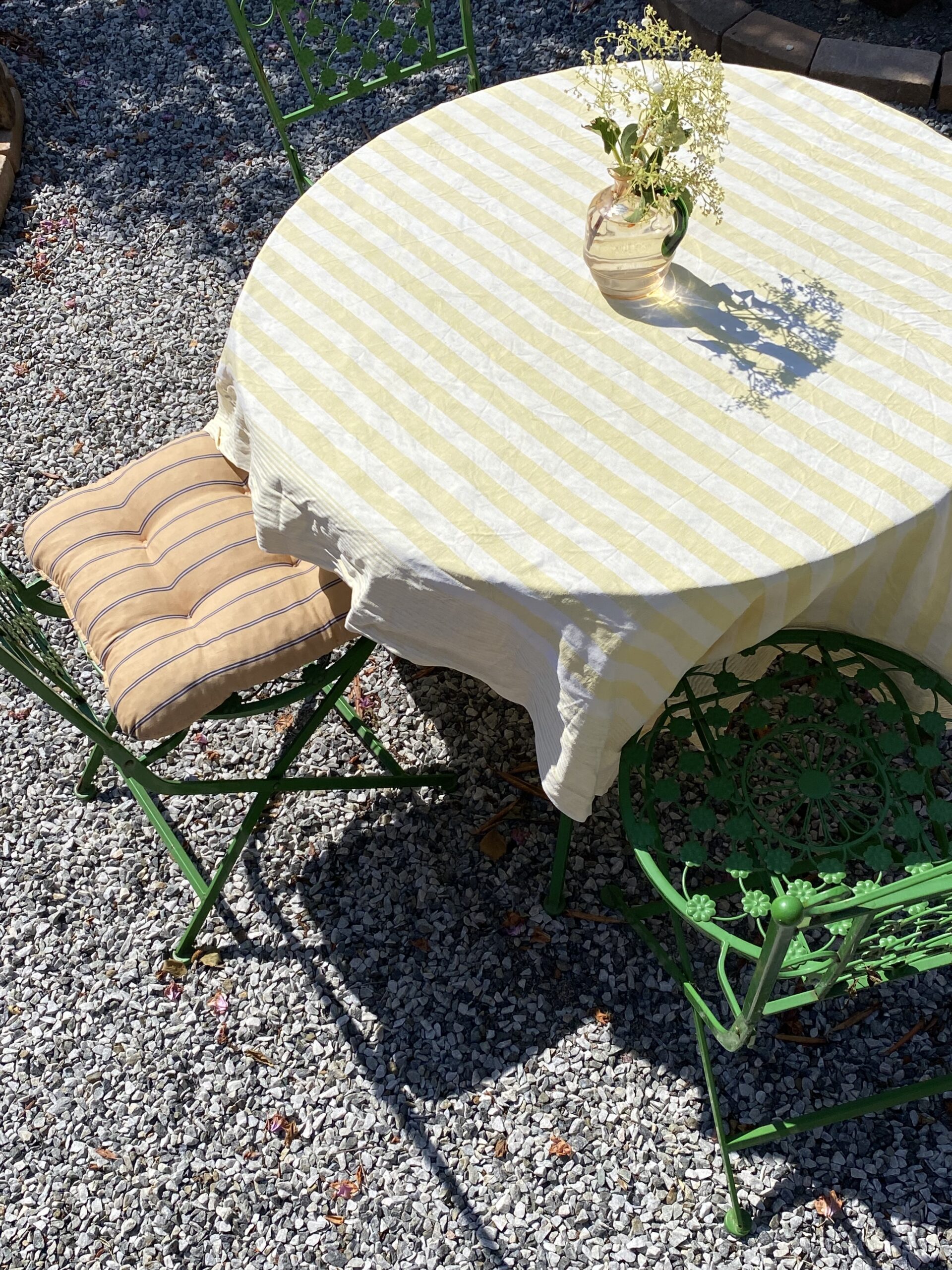 Lite trädgård, lite slott och lite loppis