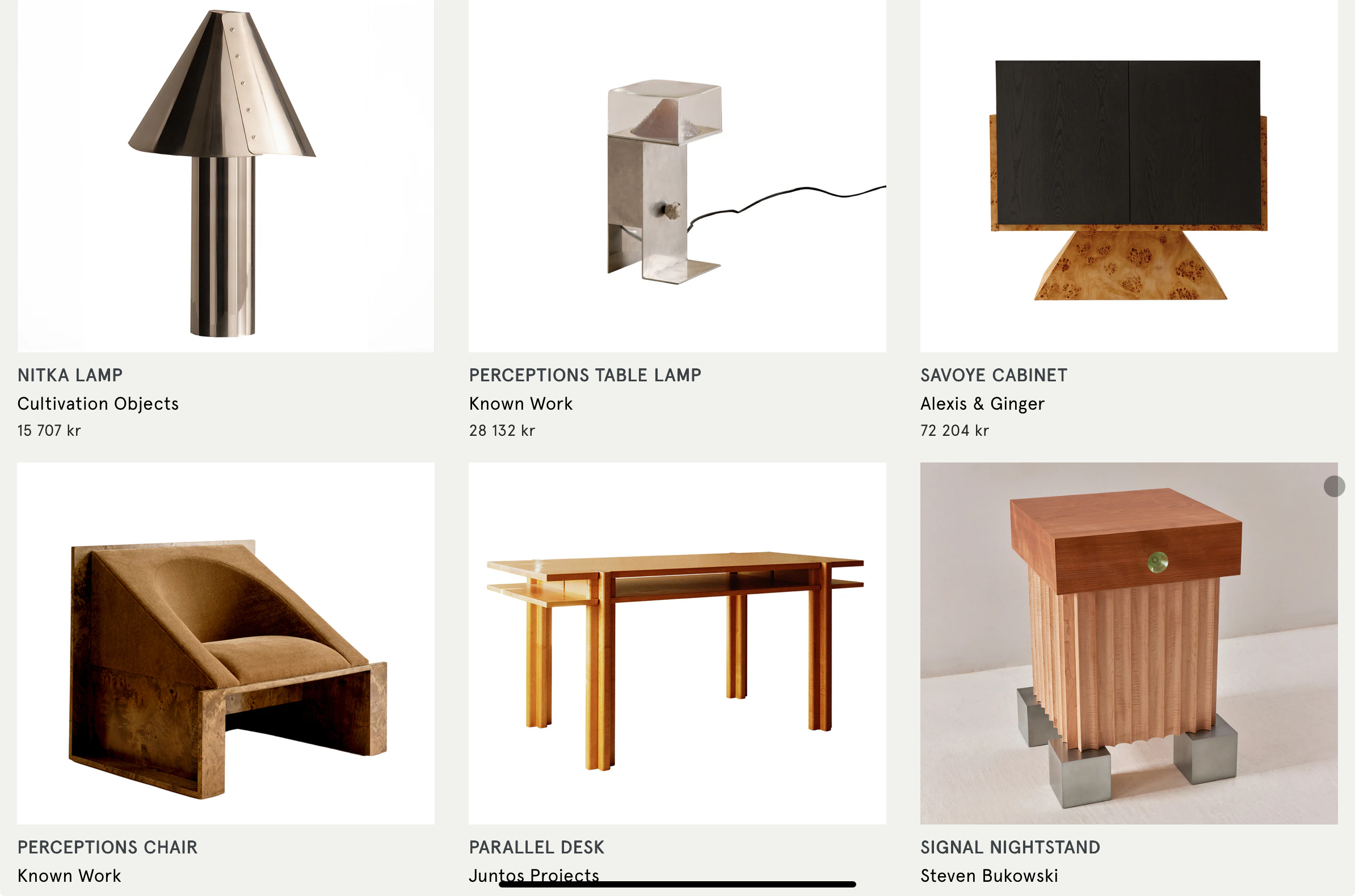 Sight unseen’s bok och objekt