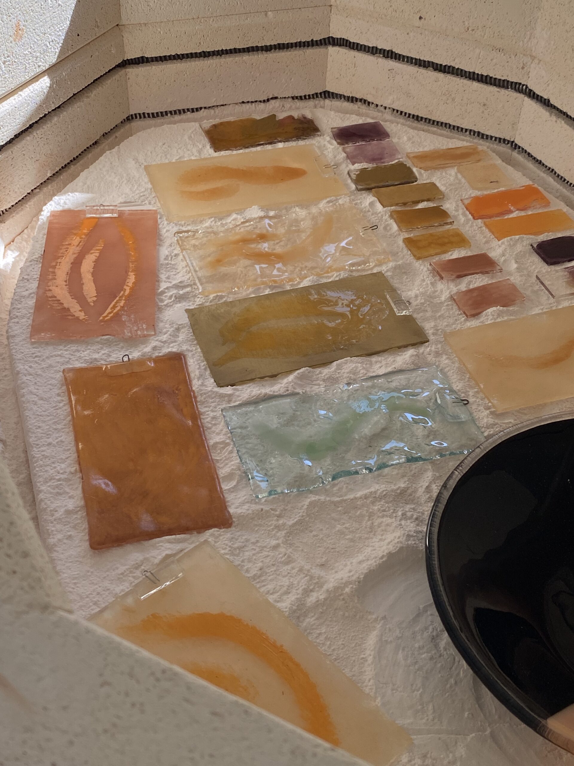 Progress av glasinstallation och de nervösa sista två veckorna