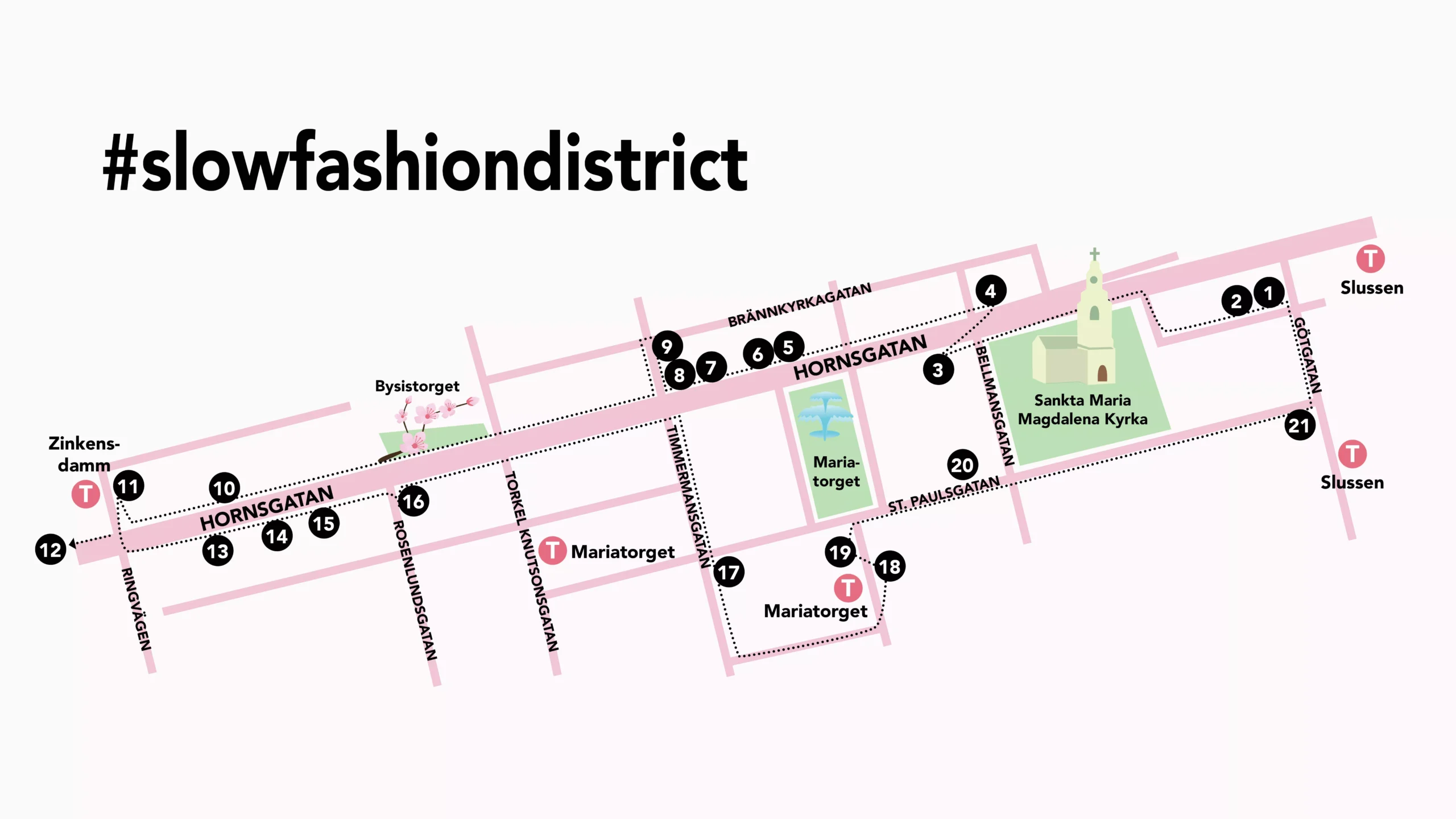 Slow fashion district i Stockholm