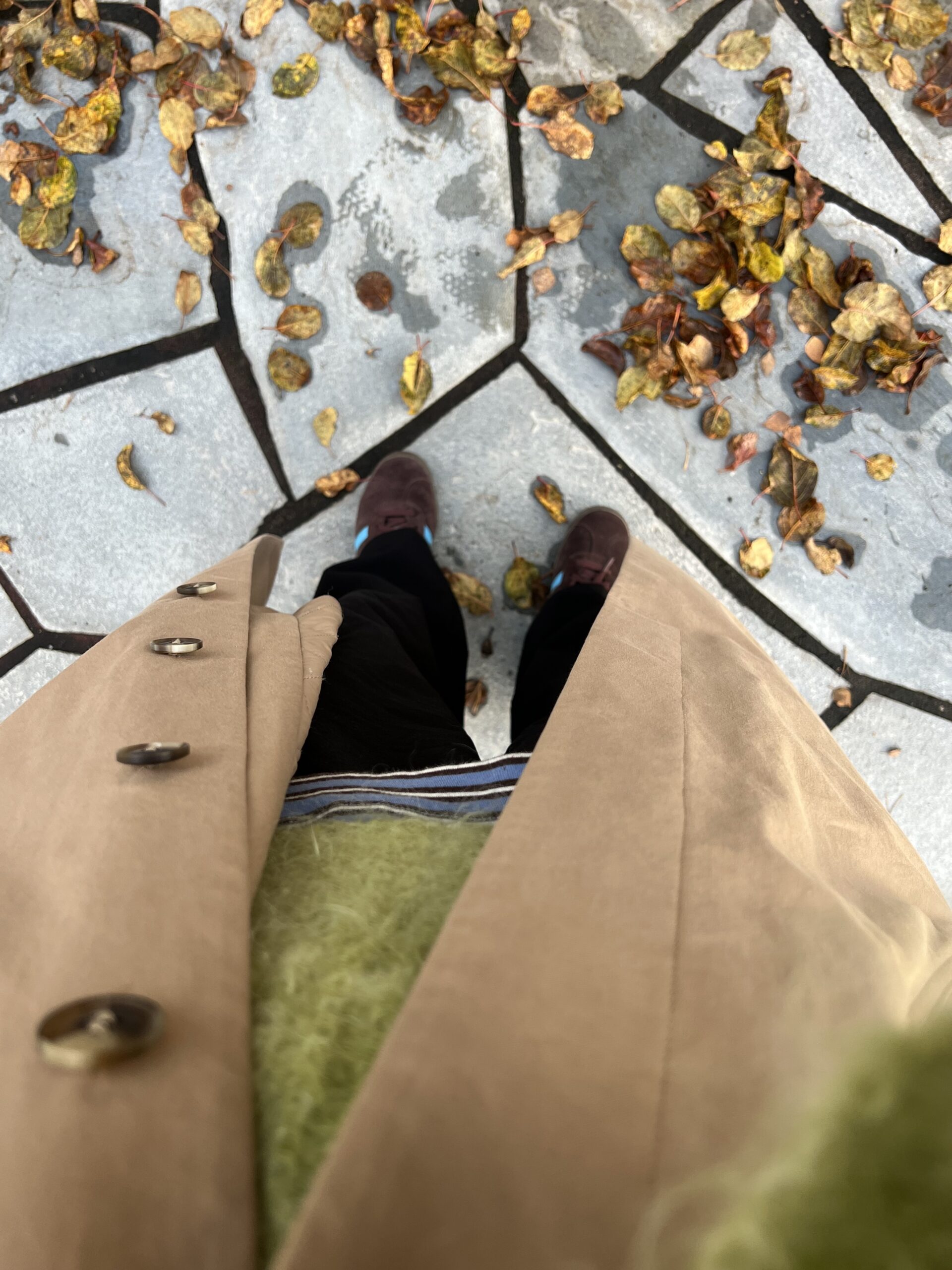 Vintage fynd från Italien, lite konst samt tankar om varmare ytterplagg