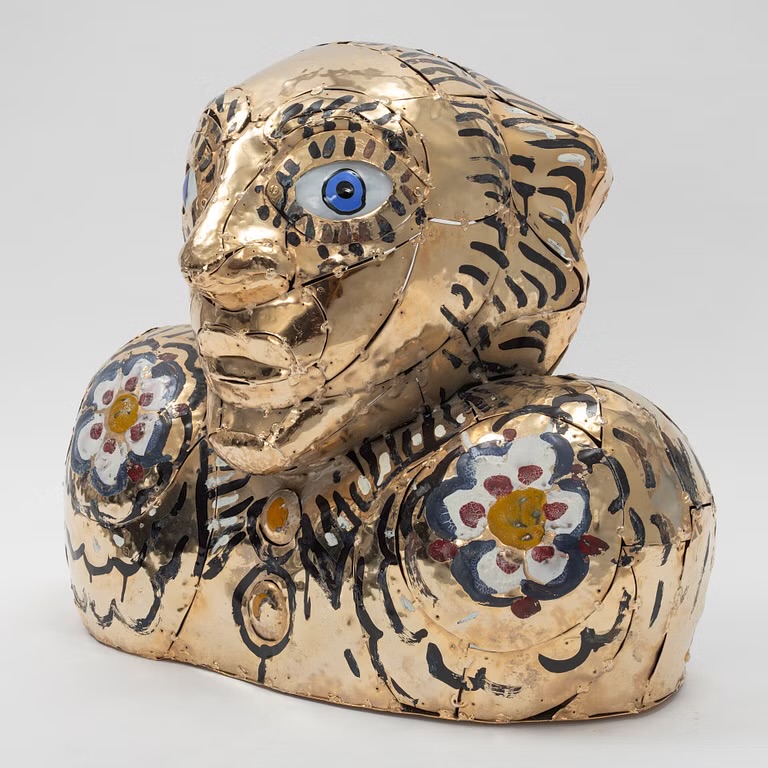 Årets första konstinköp, skulptur från 60-talet