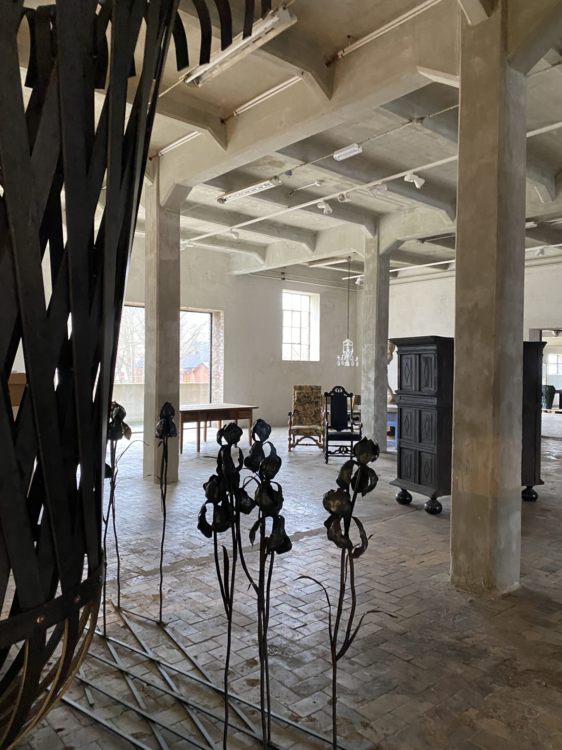 Blå Hallen i vintervila