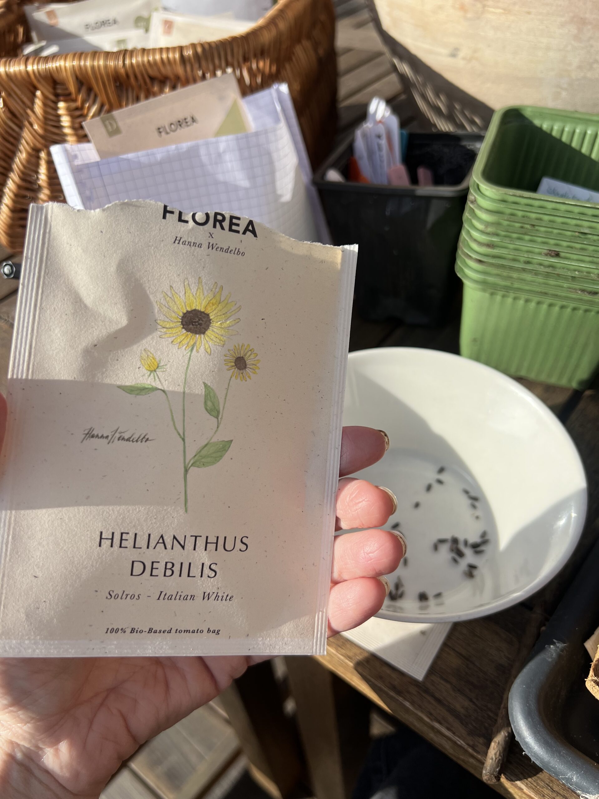 Garden reveries, vintage interior and ceramic project at Drejverkstaden