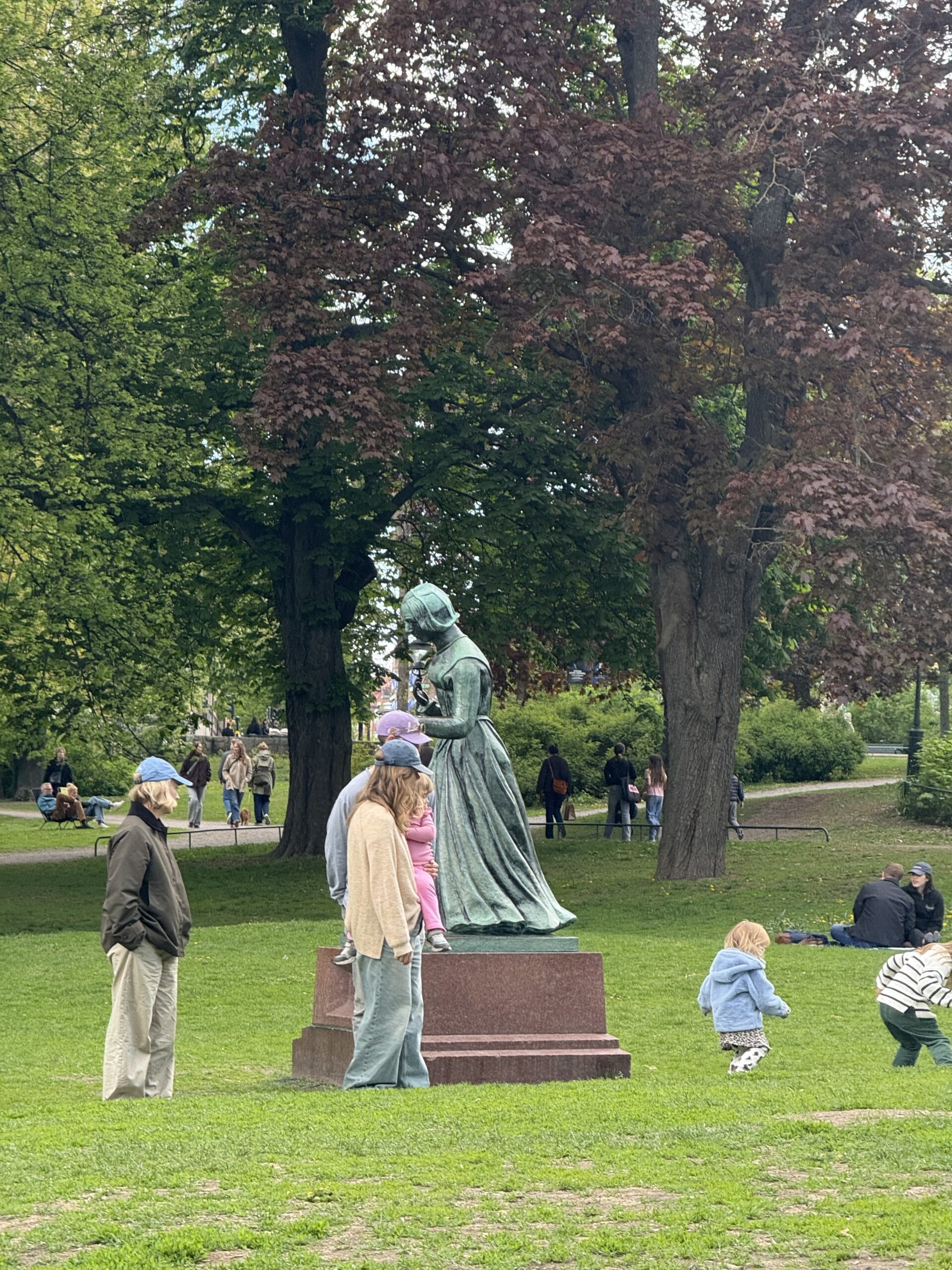 In the park