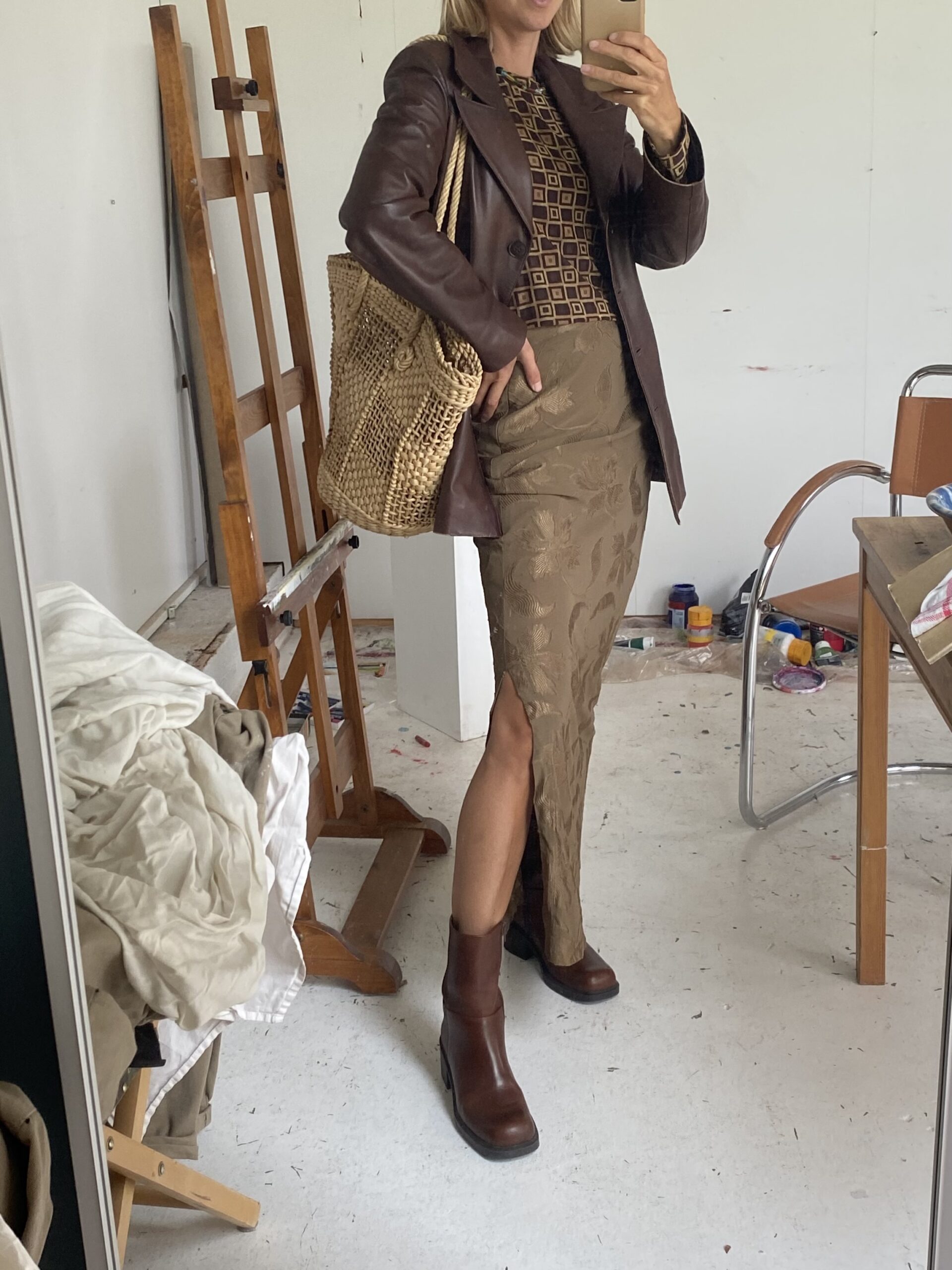 Outfit -gamla och nya vintagefynd