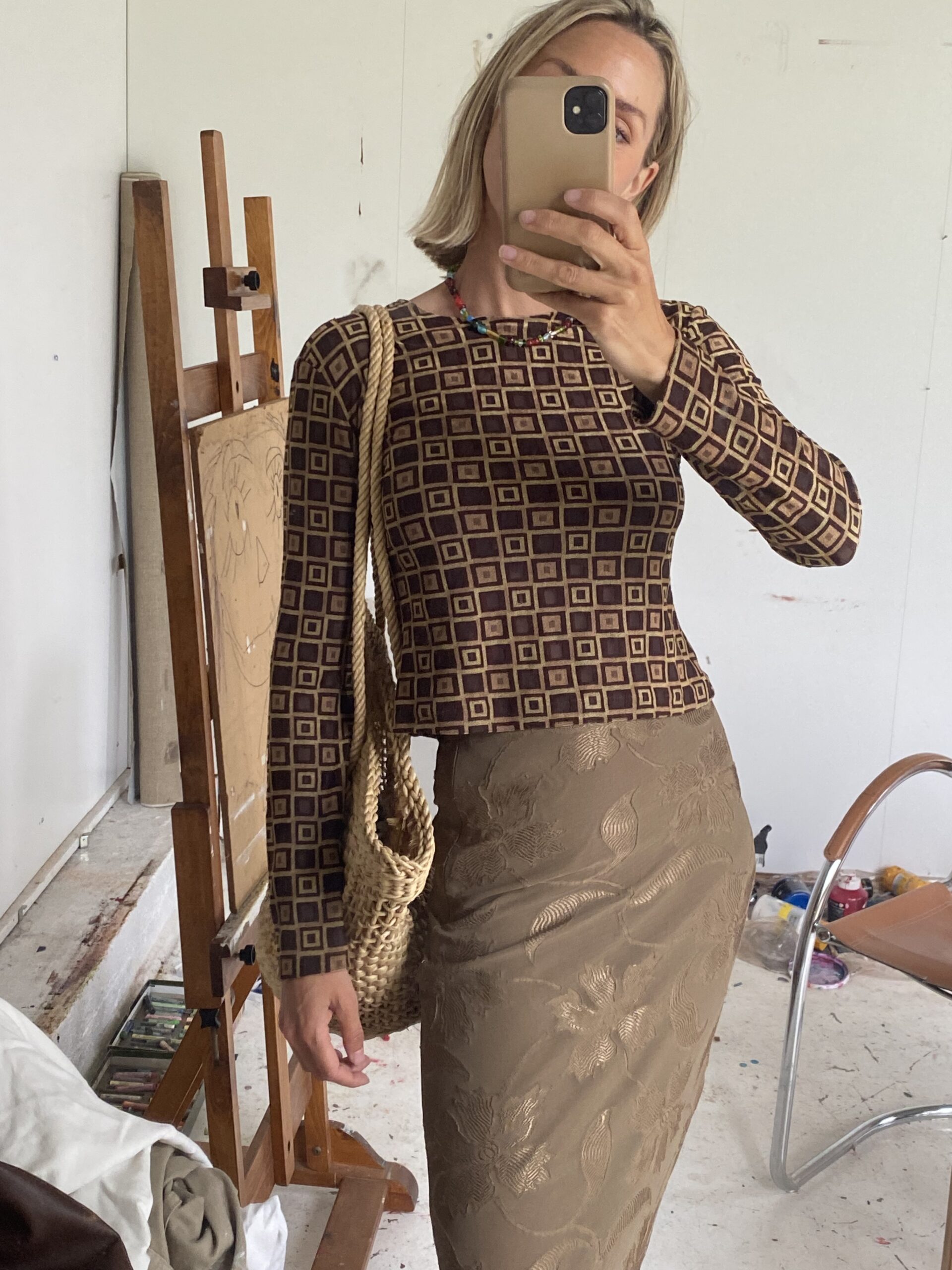 Outfit -gamla och nya vintagefynd