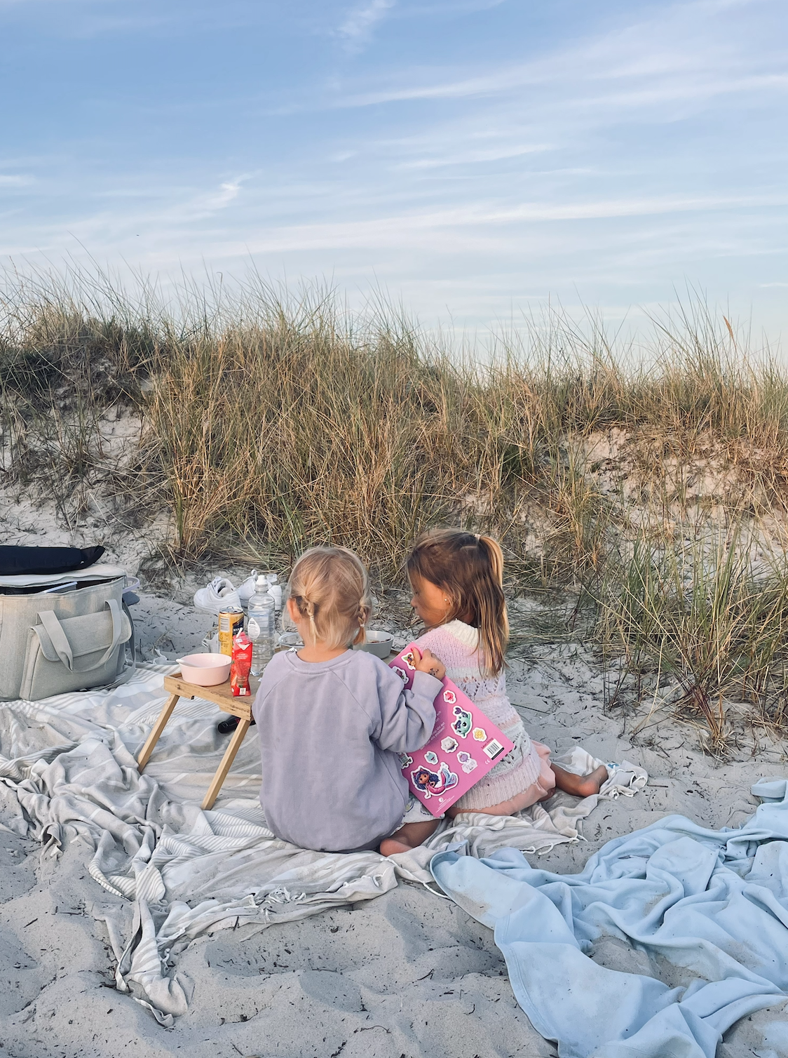 En kväll på stranden..